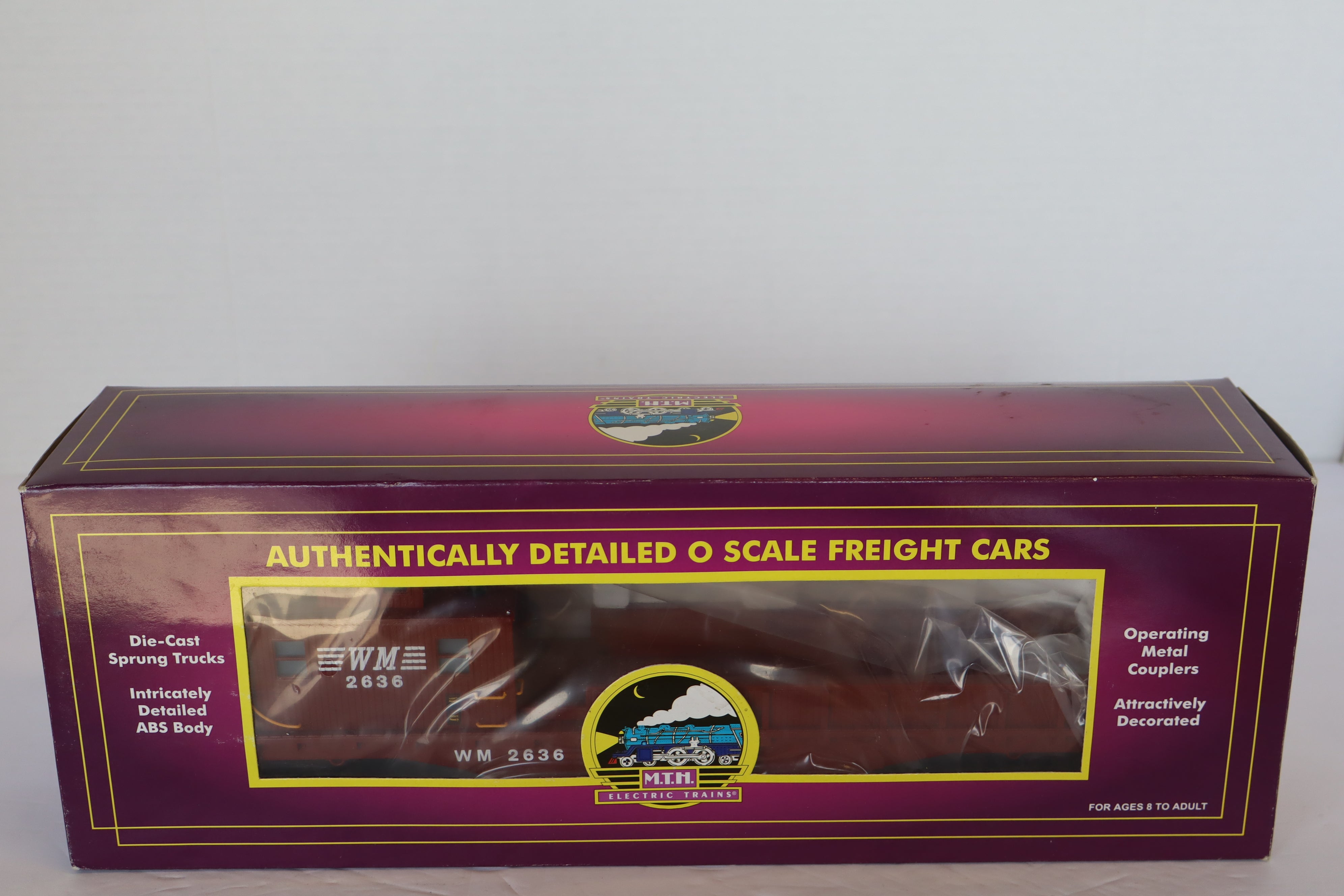 MTH 20-98290 Western Maryland #2636 Crane Tender-Second hand-M7921