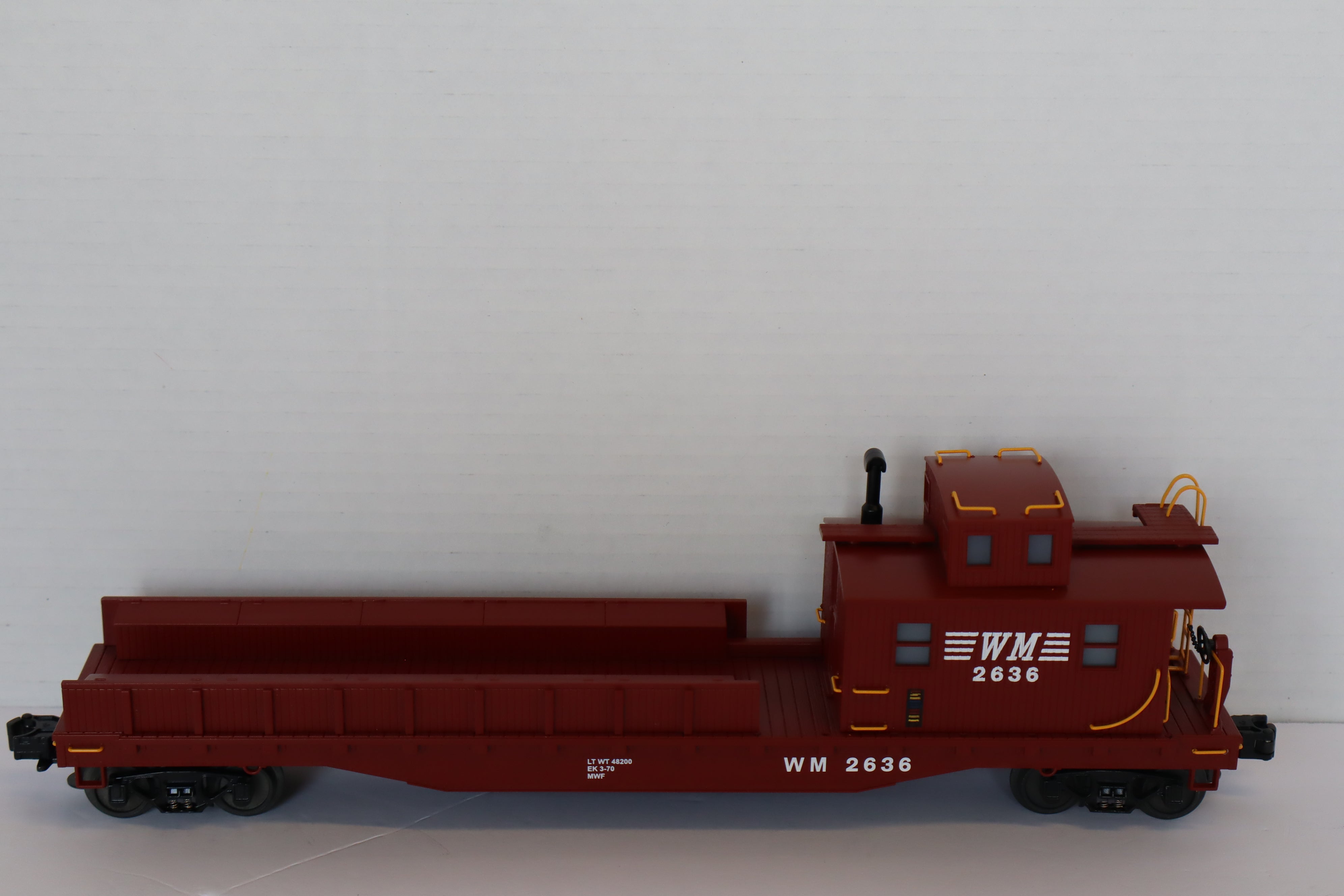MTH 20-98290 Western Maryland #2636 Crane Tender-Second hand-M7921