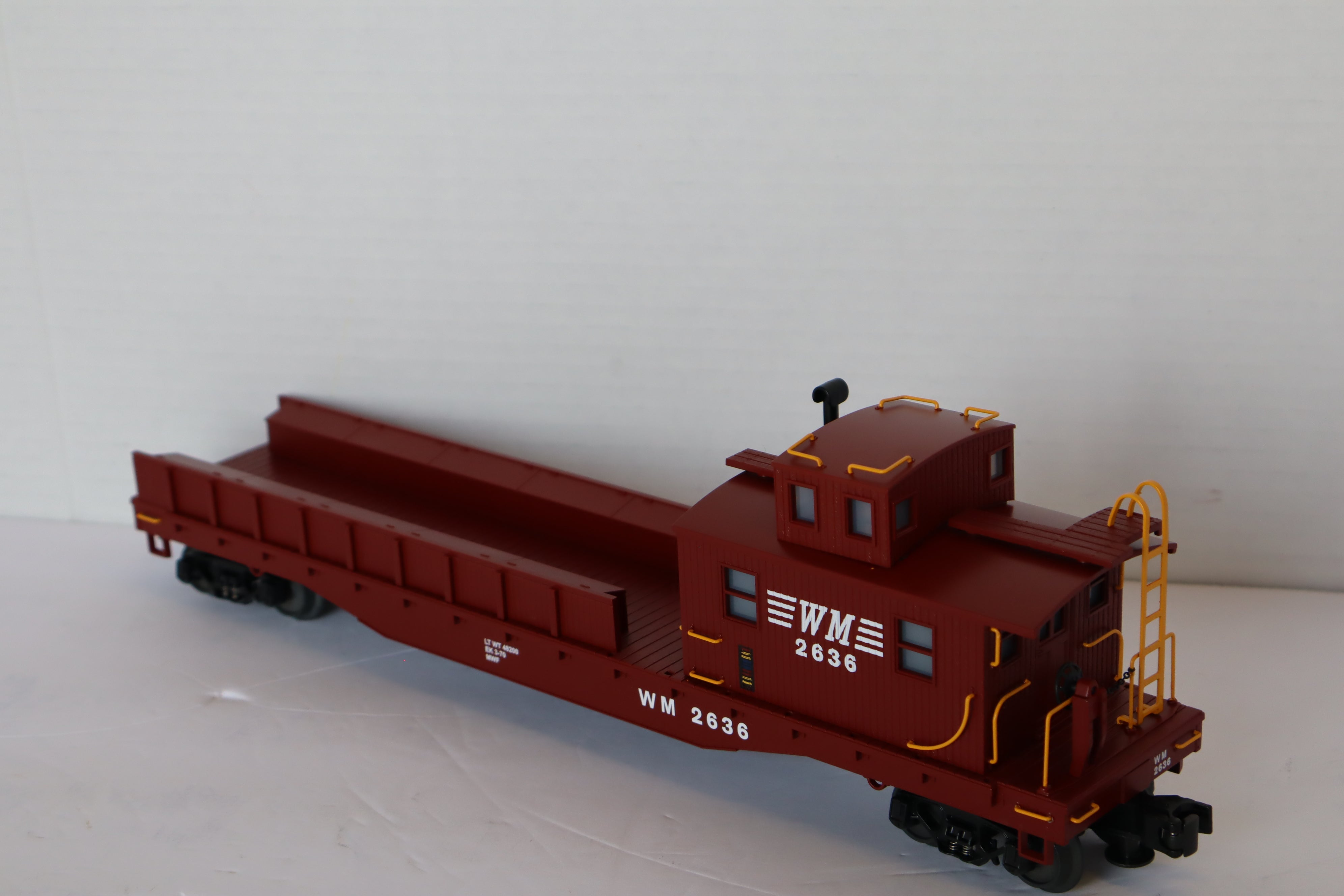 MTH 20-98290 Western Maryland #2636 Crane Tender-Second hand-M7921
