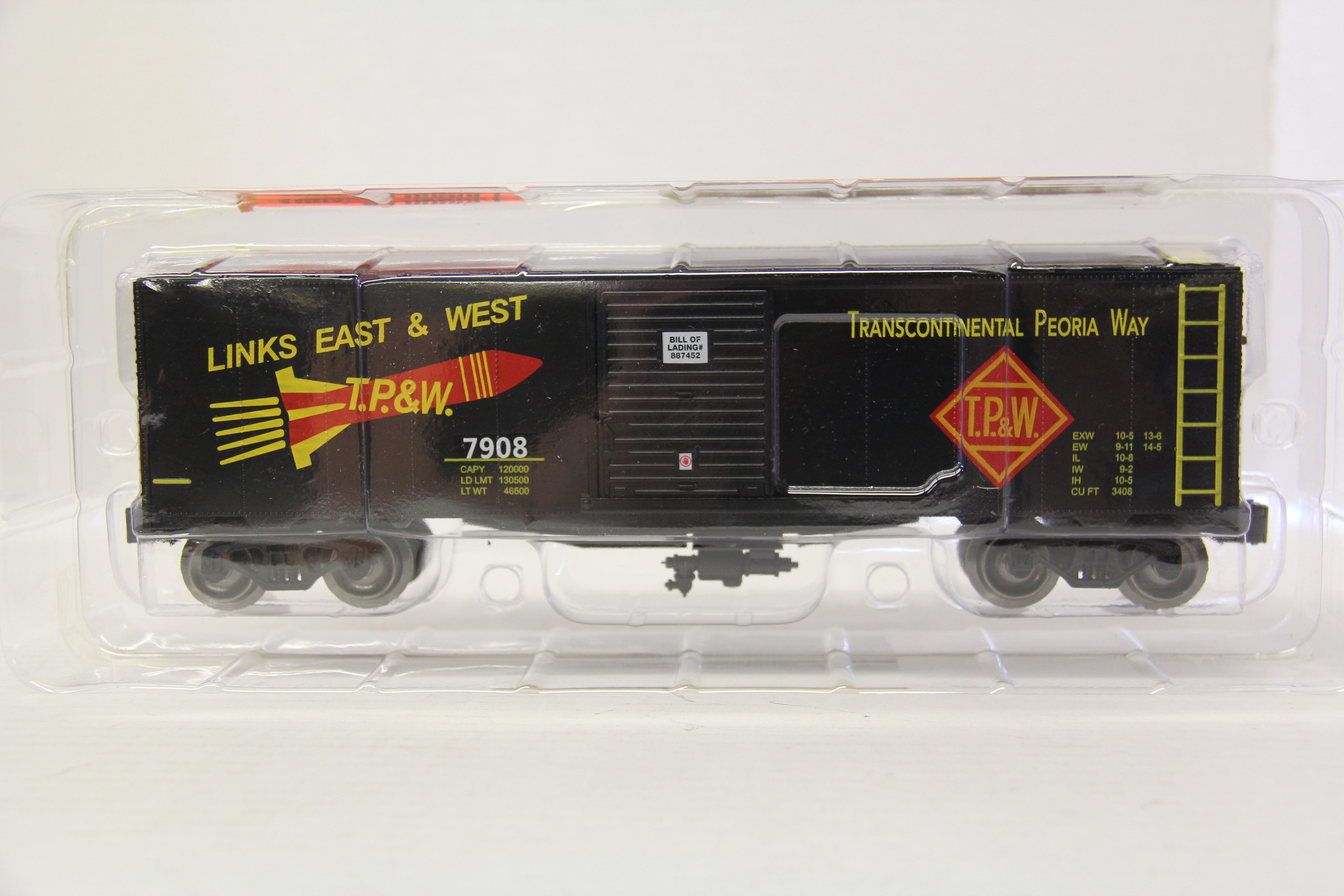 Menards #279-5788 Toledo, Peoria & Western Boxcar-Second hand-M4576