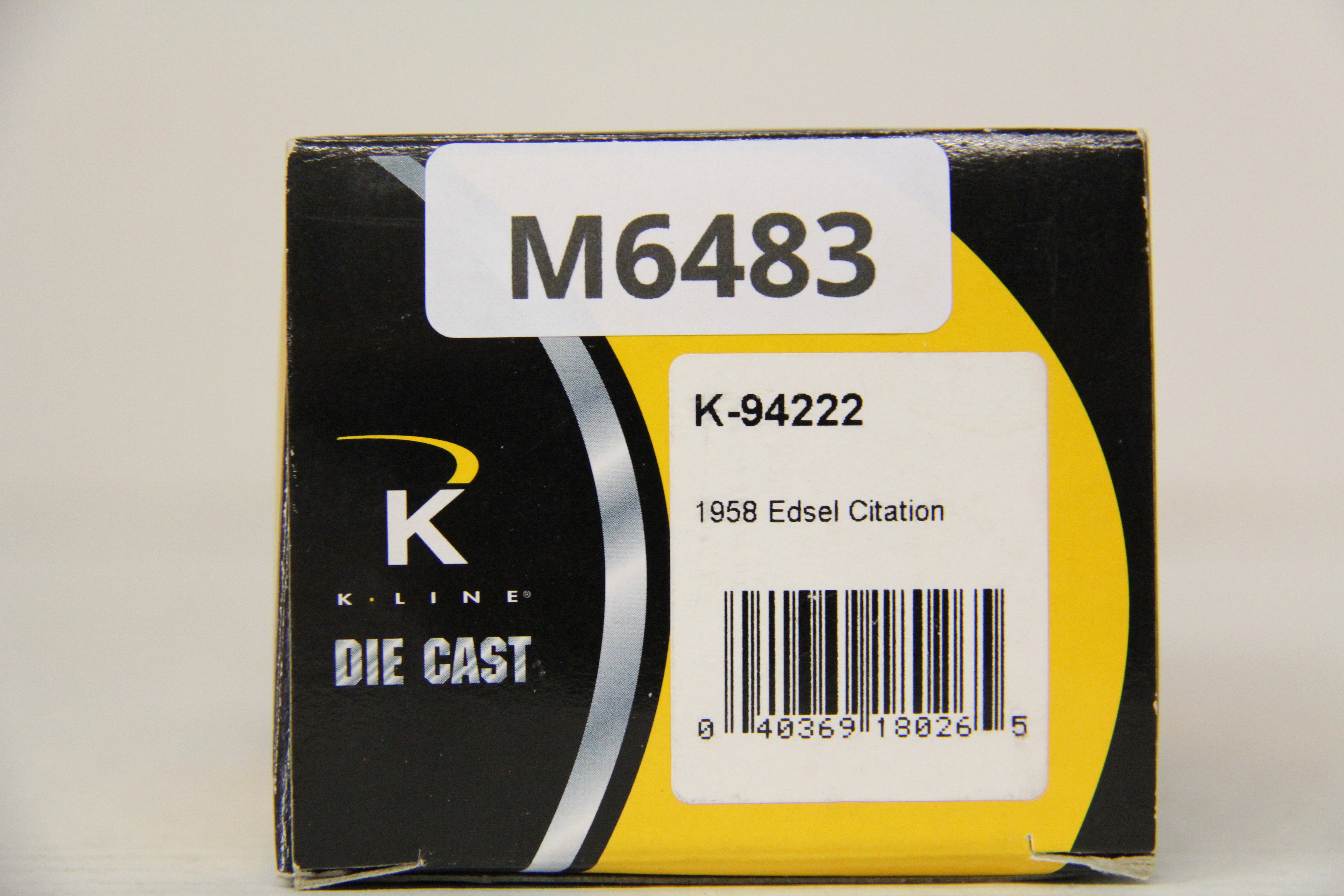 K Line K-94222 1958 Edsel Citation 1:43 scale-Second hand-M6483