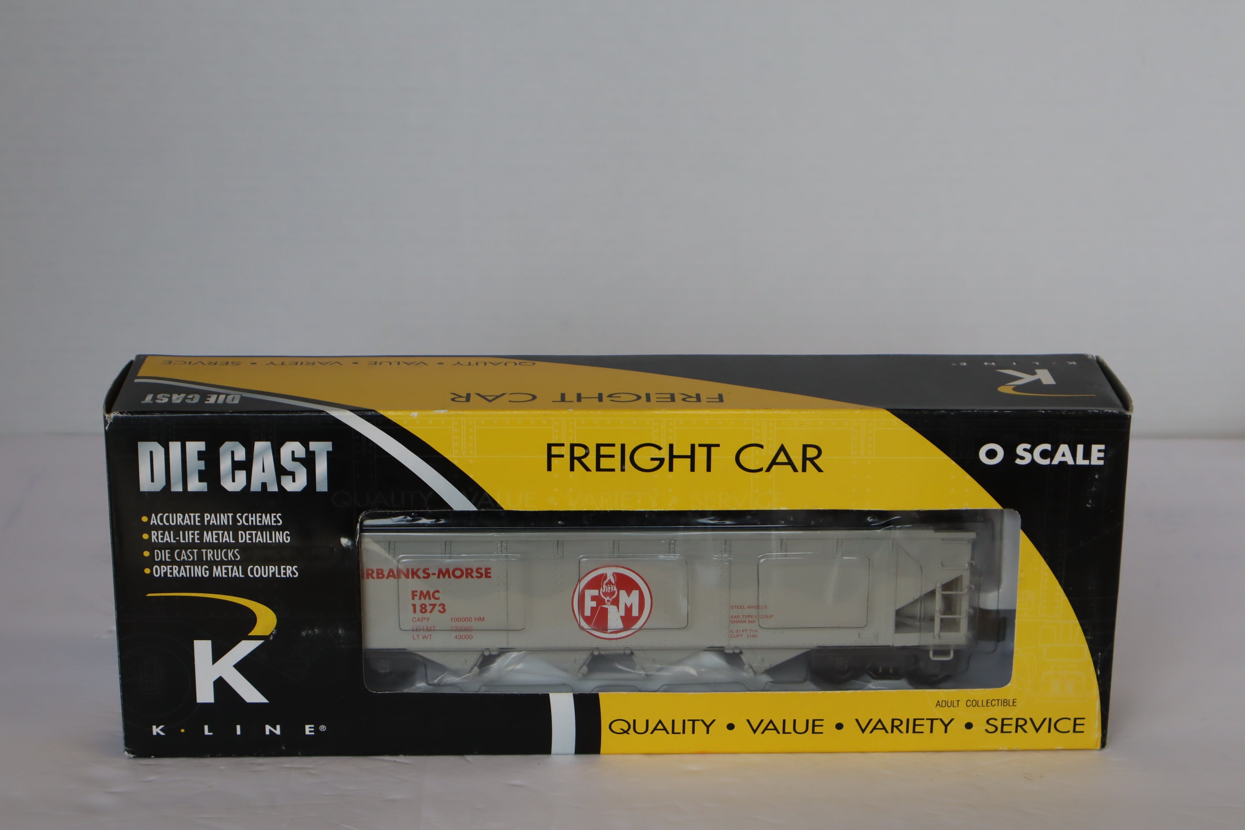 K Line Diecast K623-8028 Fairbanks Morse 4-Bay Hopper-Second hand-M7924