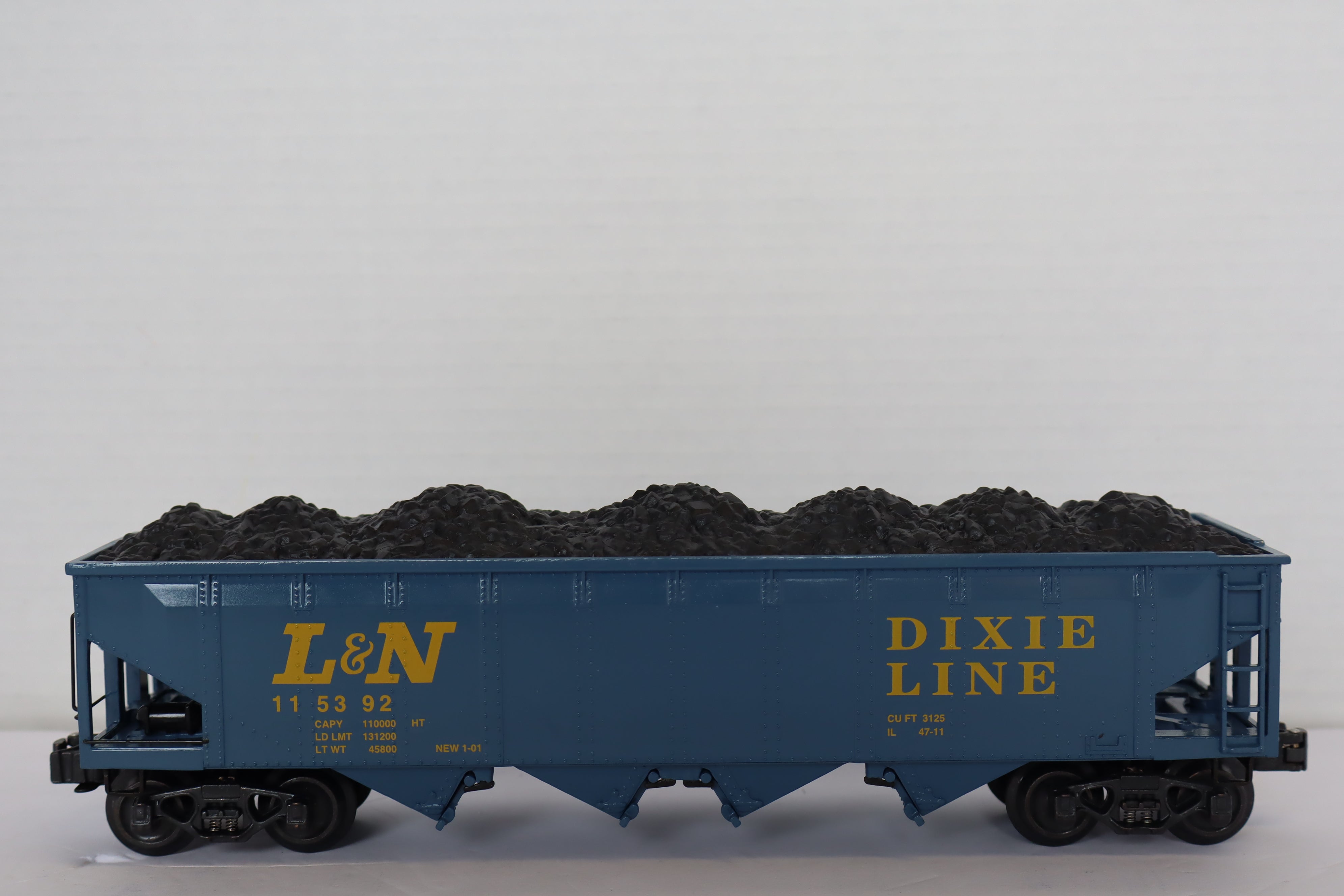 K Line Diecast K623-1671 Louisville & Nashville Hopper w/ Coal Load-Second hand-M7926