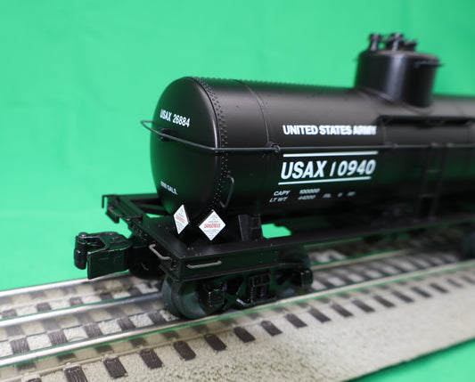 Lionel 2526260 - 8k Gallon Tank Car "U.S. Army" #10940 - MrMuffin'sTrains