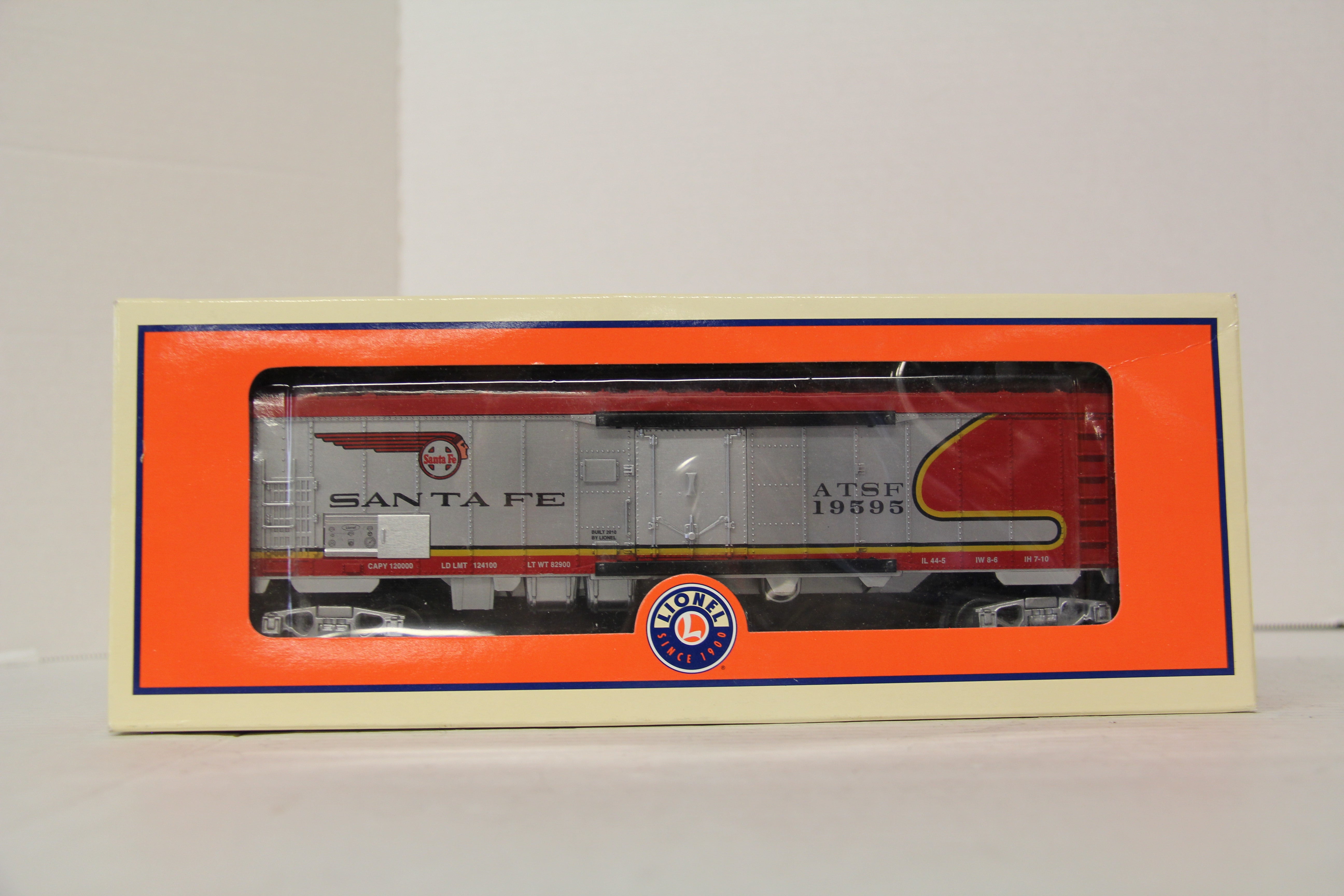 Lionel 6-19595 Santa Fe Warbonnet Reefer-Second hand-M6497