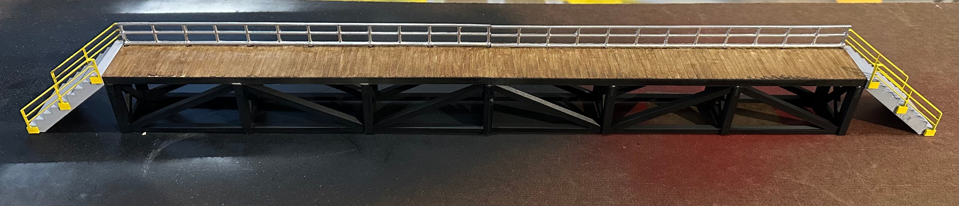 K & R Custom Models #4101A - Engine Service Dock (Build Up)