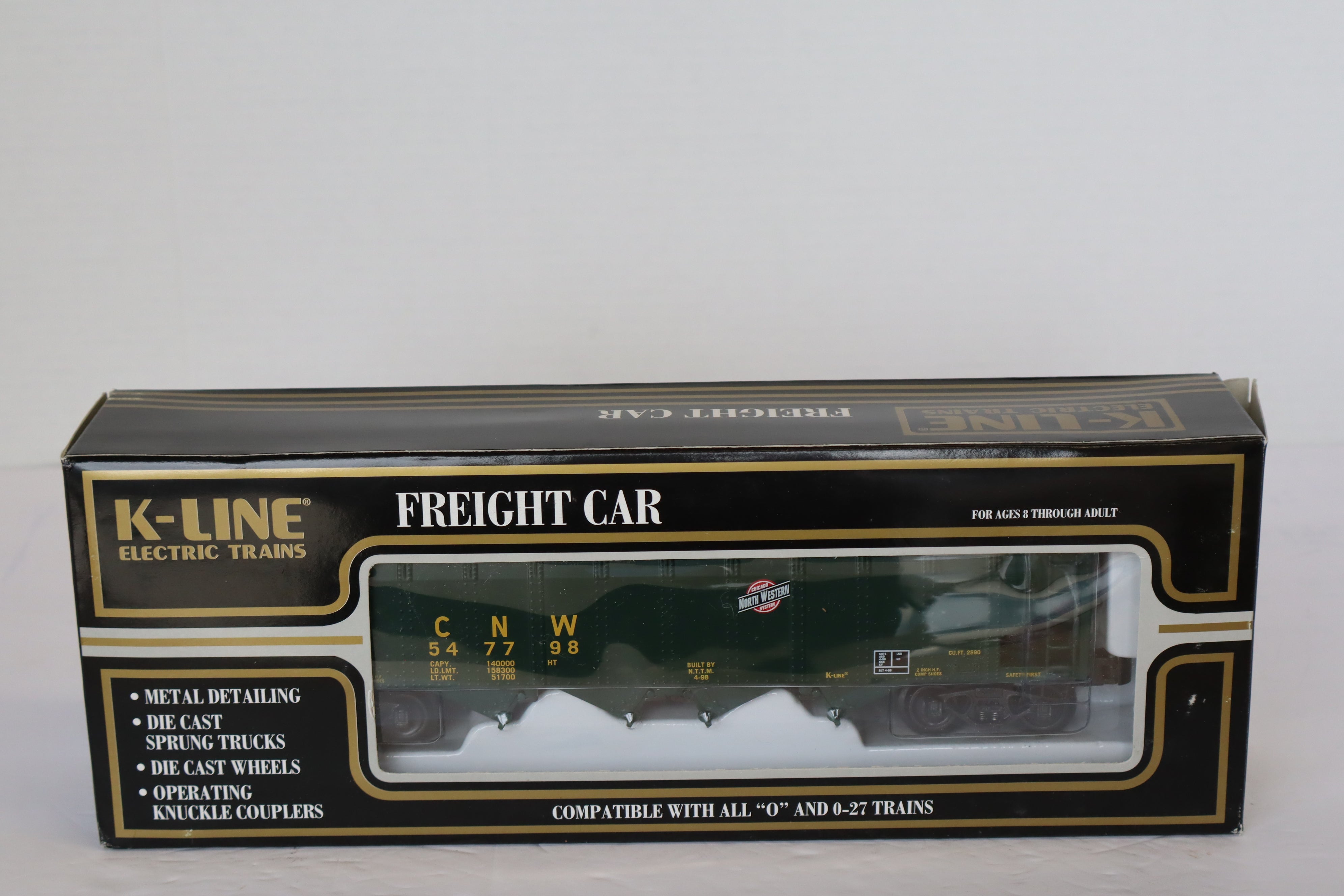 K Line Diecast K623-9013 N.T.T.M.T.C.A CNW CLASSIC Hopper-Second hand-M7931