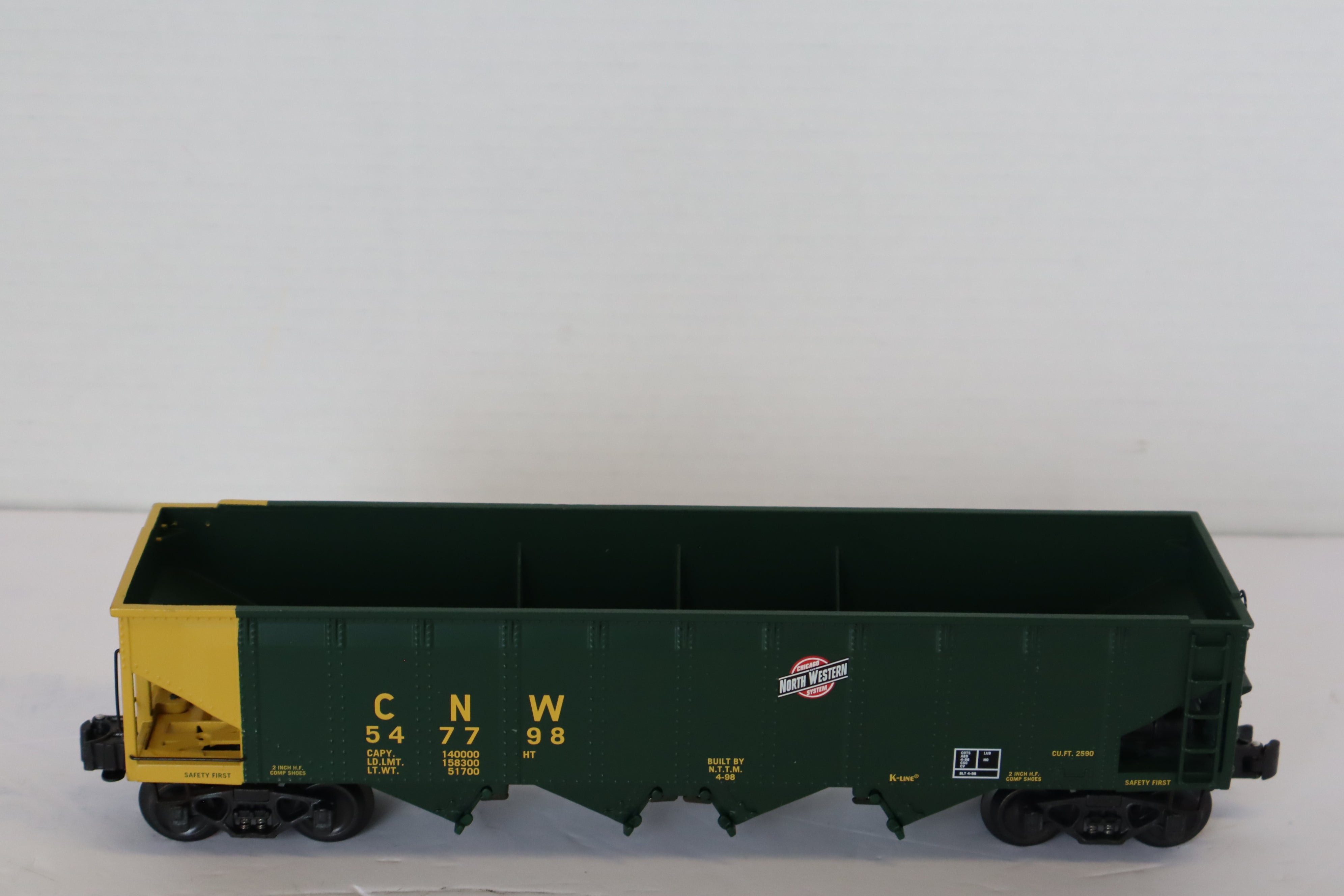K Line Diecast K623-9013 N.T.T.M.T.C.A CNW CLASSIC Hopper-Second hand-M7931