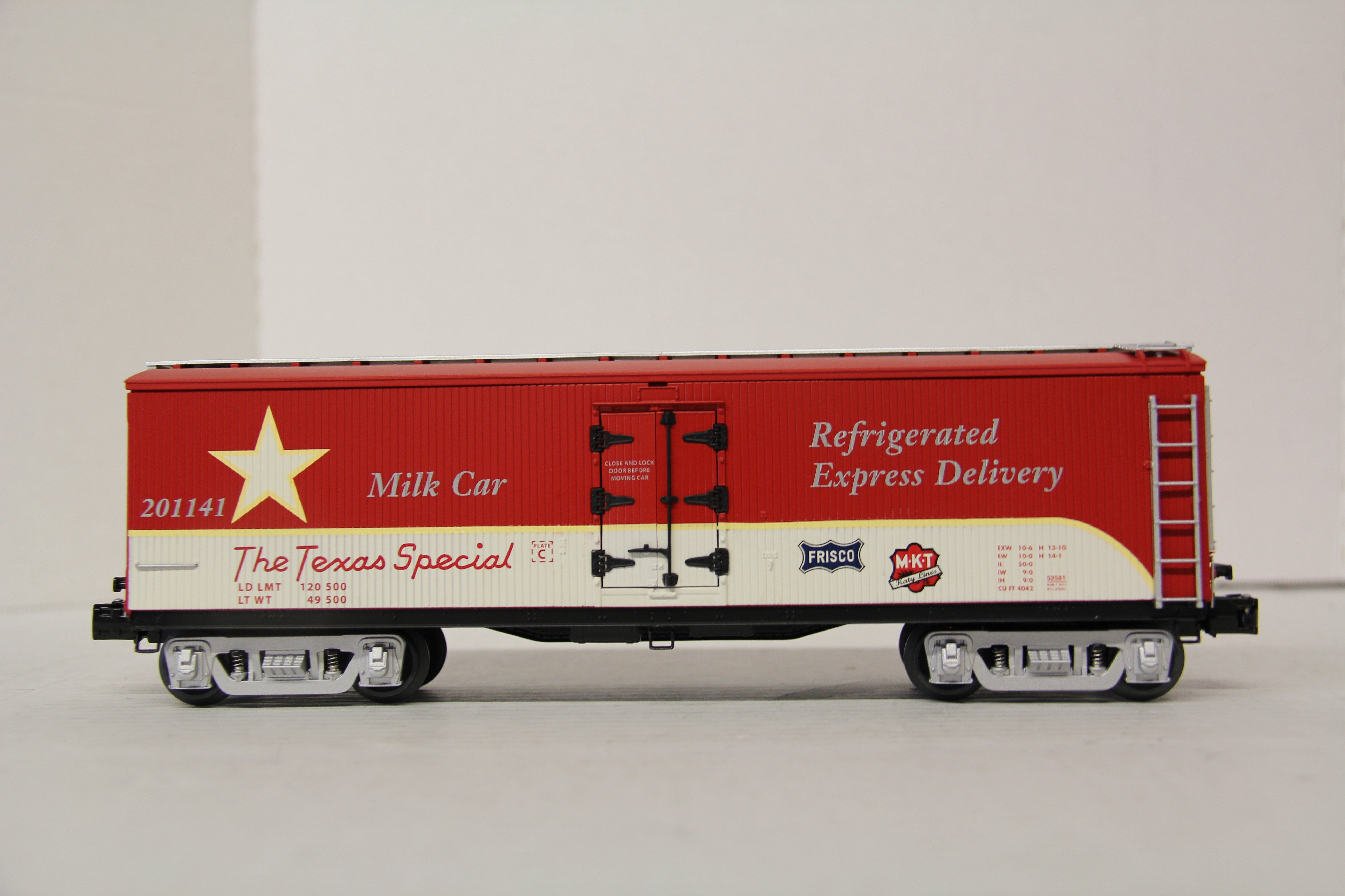 Lionel 6-52581 Texas Special Milk Car Dallas 2011-Second hand-M6501
