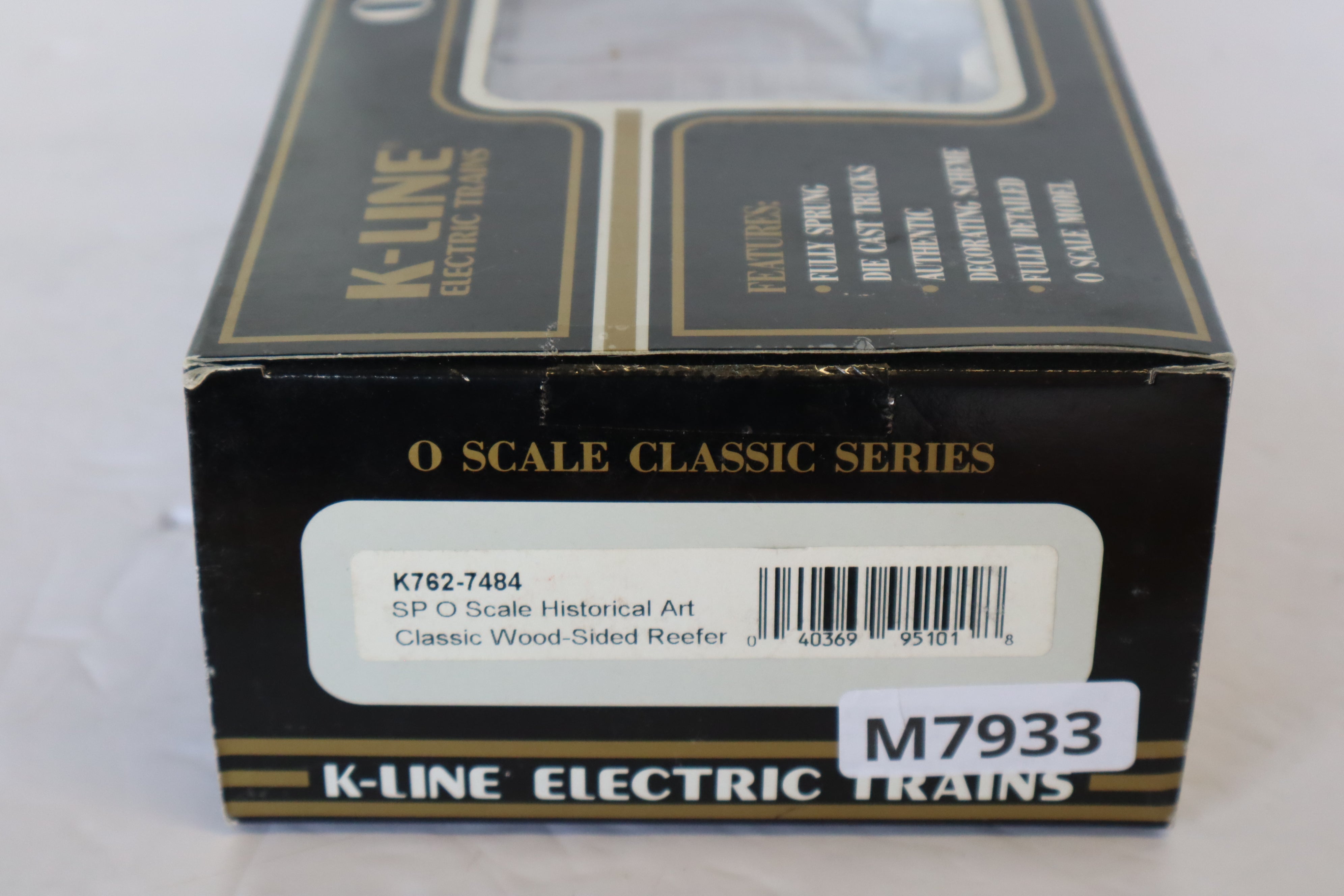 K Line CLASSIC K762-7484 Historical Art Wood-Sided Reefer-Second hand-M7933