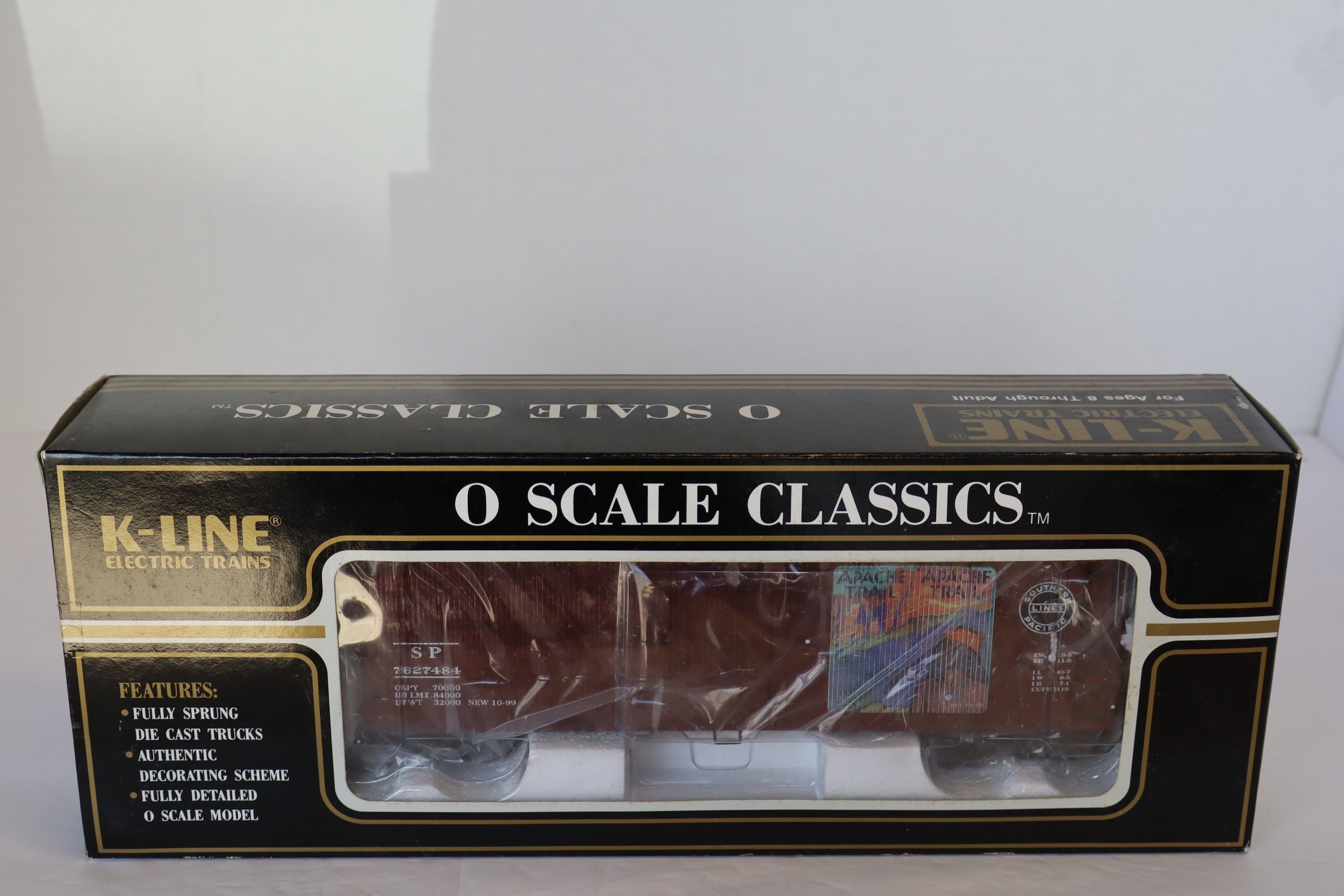 K Line CLASSIC K762-7484 Historical Art Wood-Sided Reefer-Second hand-M7933