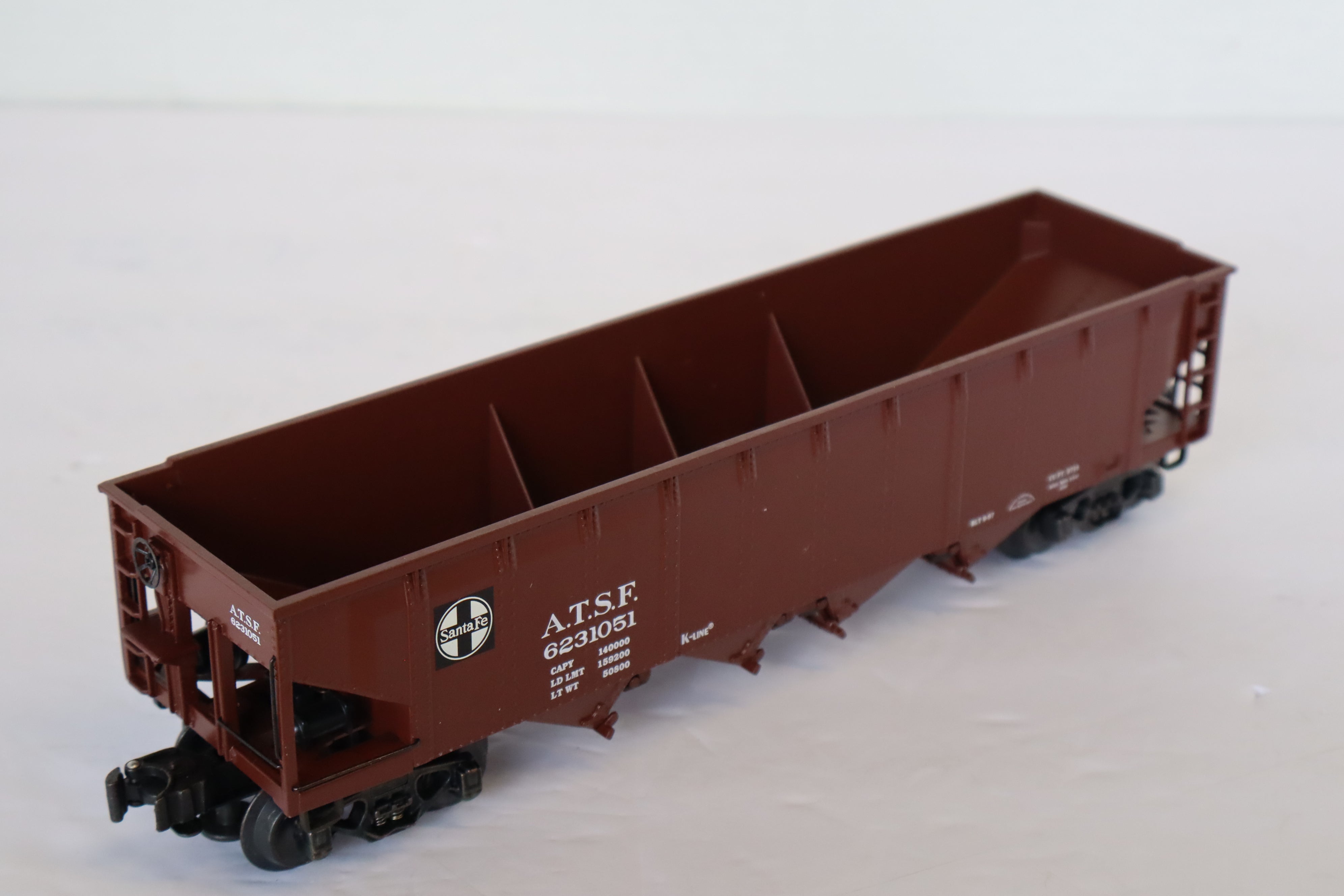 K Line Diecast CLASSIC K623-1051 ATSF Hopper-Second hand-M7934