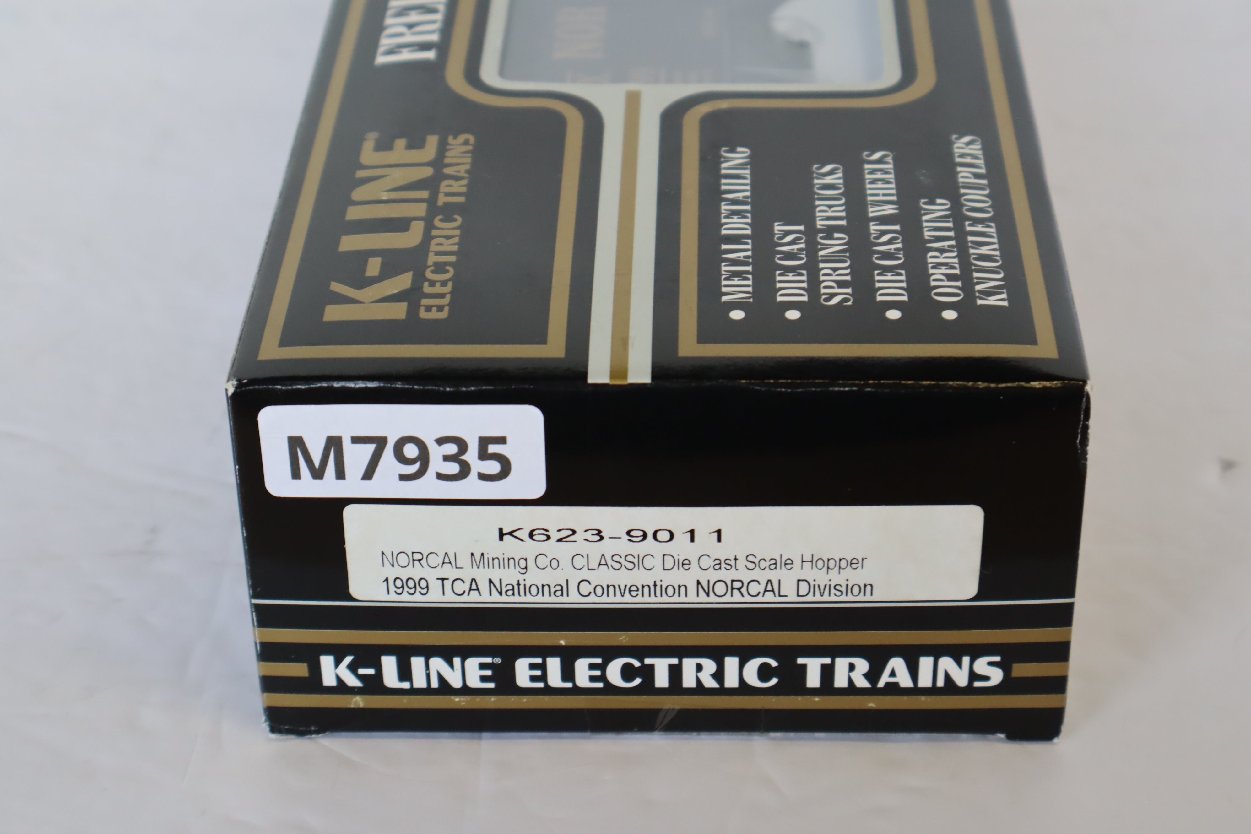1999 TCA K Line Diecast K623-9011 NORCAL Mining Co CLASSIC Hopper-Second hand-M7935