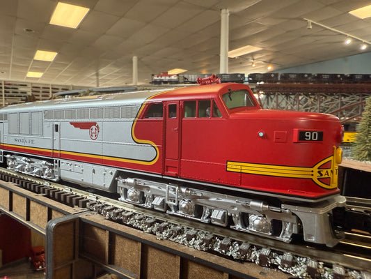MTH 20-21854-1 - FM Erie Built AB Diesel Set "Santa Fe" #90/90B w/ PS3 - MrMuffin'sTrains