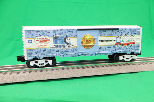 Lionel 2528050 - Thomas & Friends - 80th Anniversary Boxcar - MrMuffin'sTrains