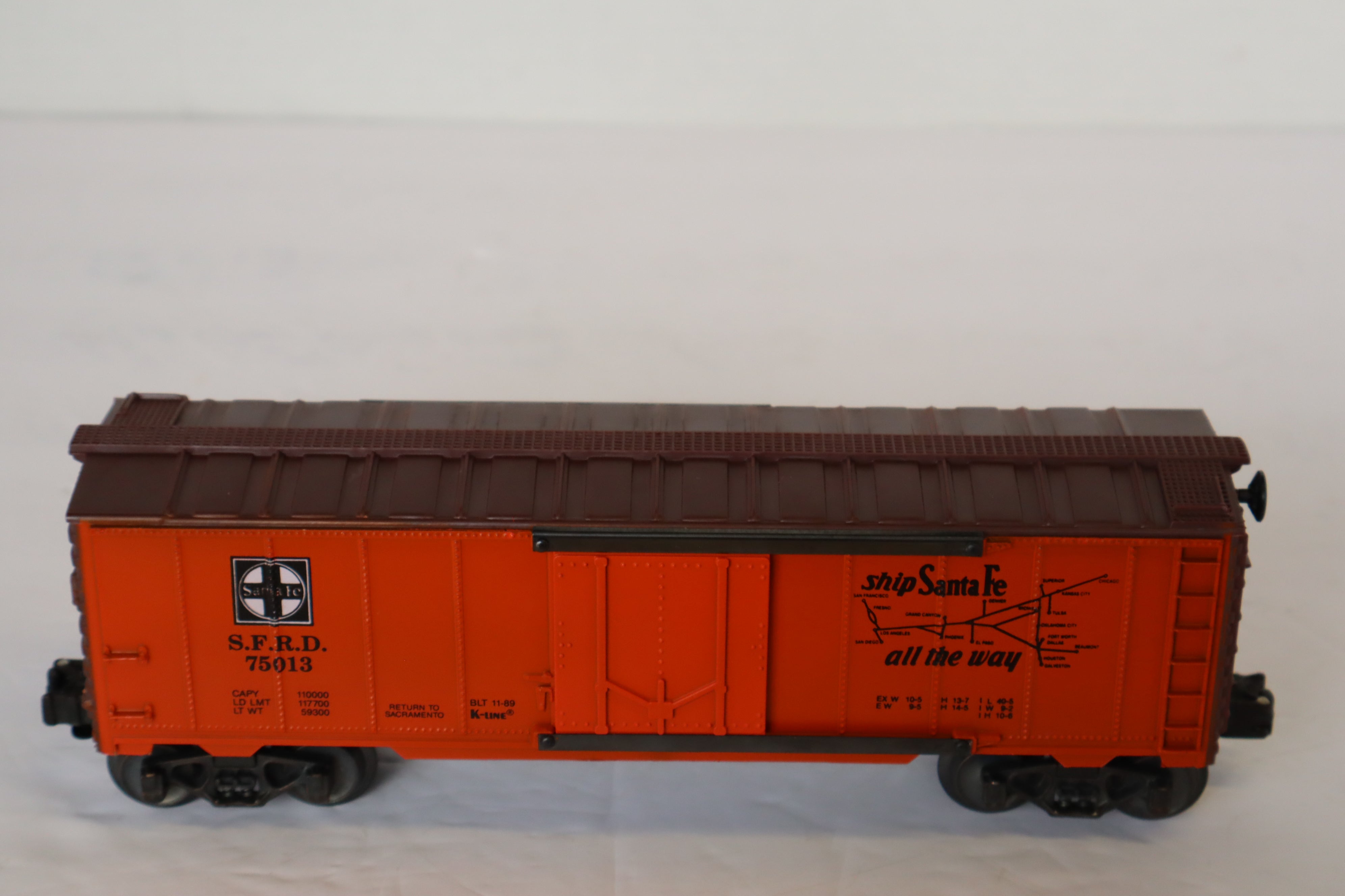 K Line K75013 Scout SFRD Classic Reefer-Second hand-M7936