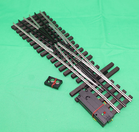Ross Custom Switches #157M - Super Line - 11 Degree Wye Switch Track w/ Dz1000