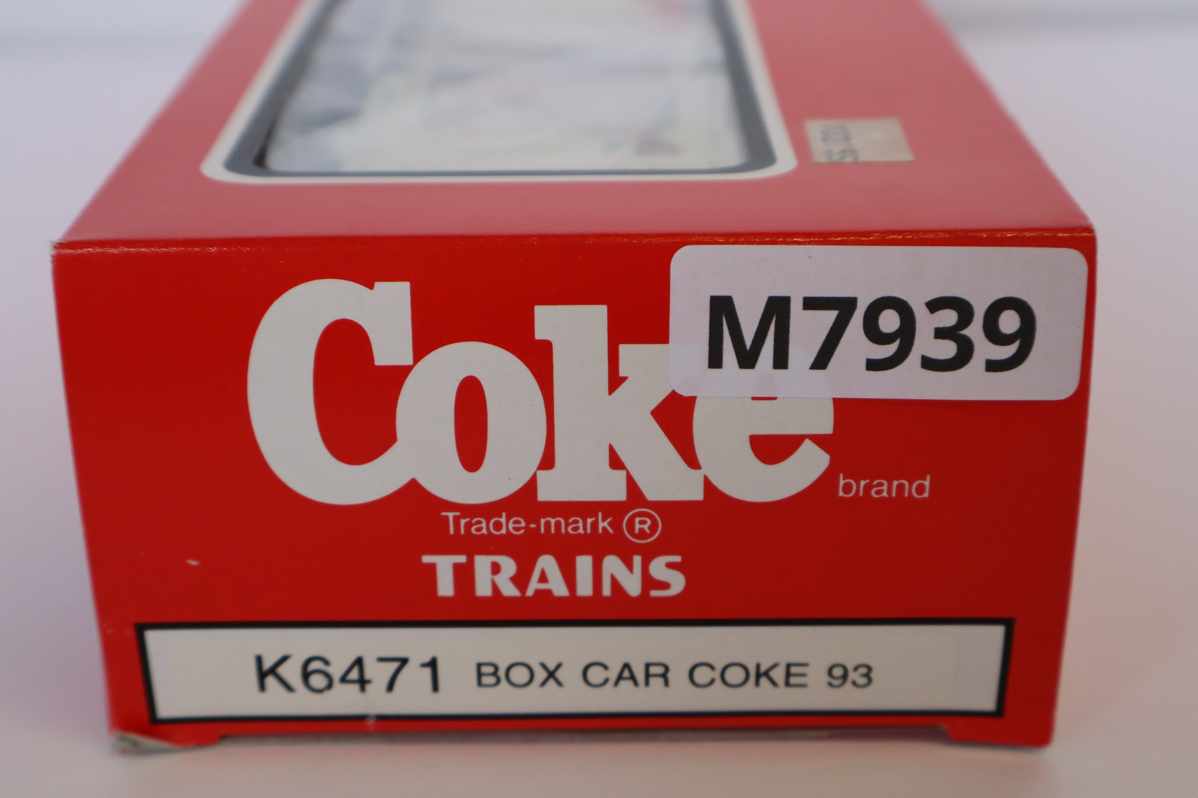 1992 K Line Coke K6471 Boxcar-Second hand-M7939
