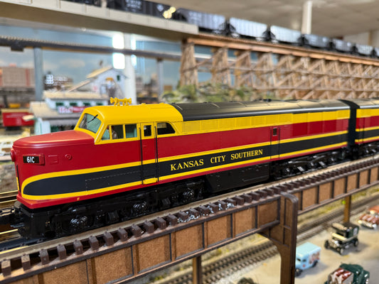 MTH 20-21855-3 - FM Erie Built A Unit Diesel "Kansas City Southern" #90A (Non-Powered)
