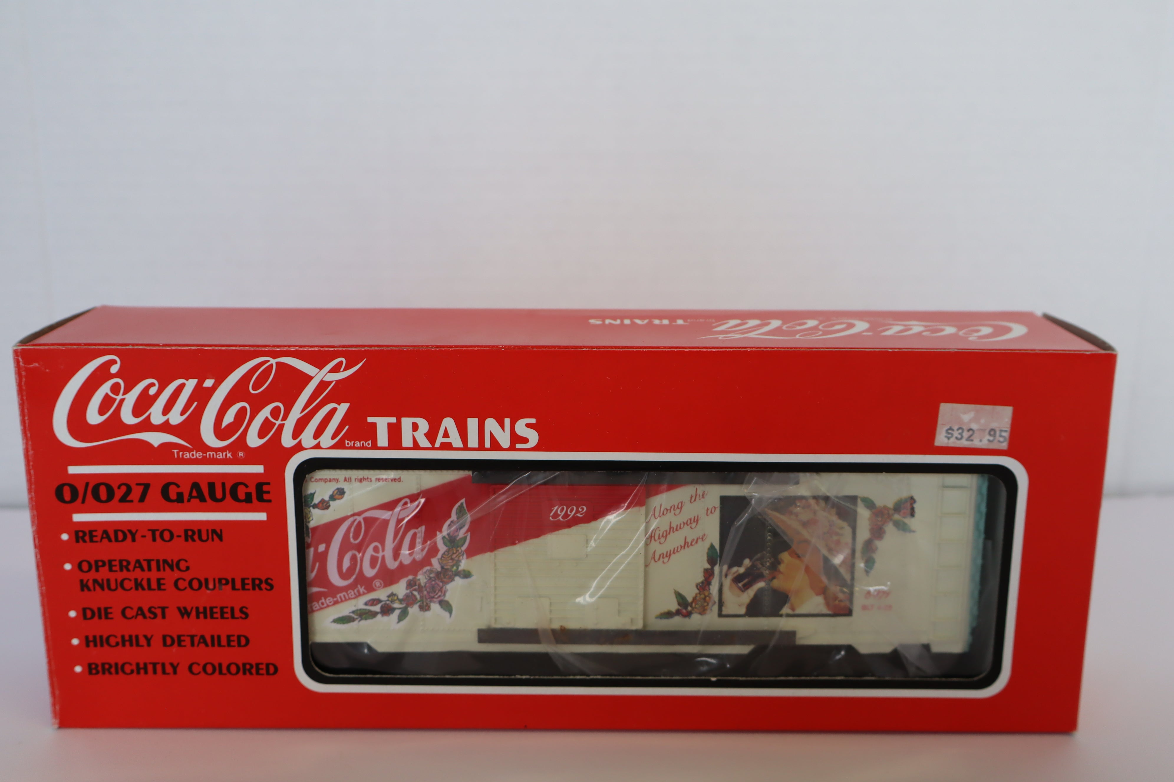 1992 K Line Coke K6471 Boxcar-Second hand-M7939