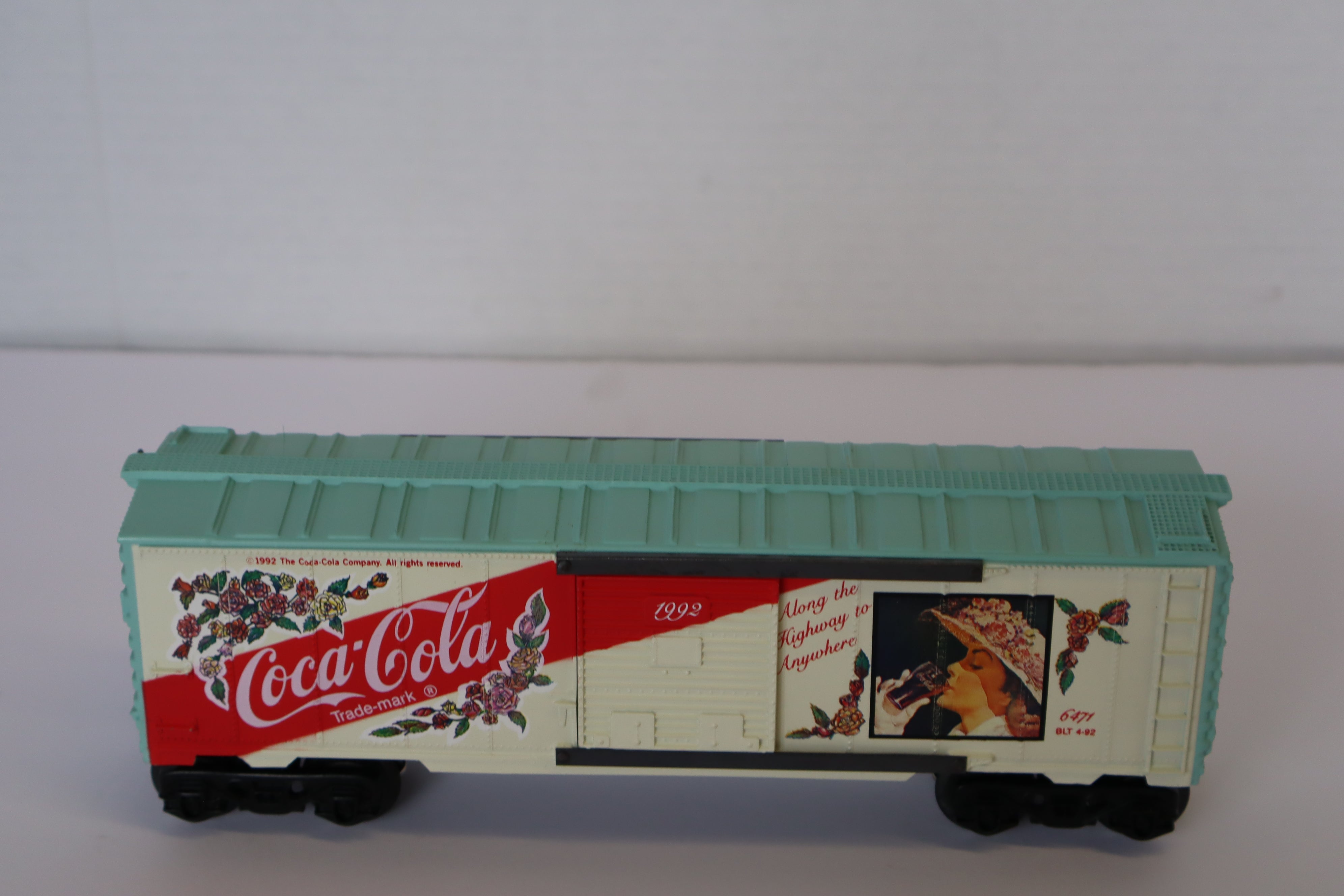 1992 K Line Coke K6471 Boxcar-Second hand-M7939