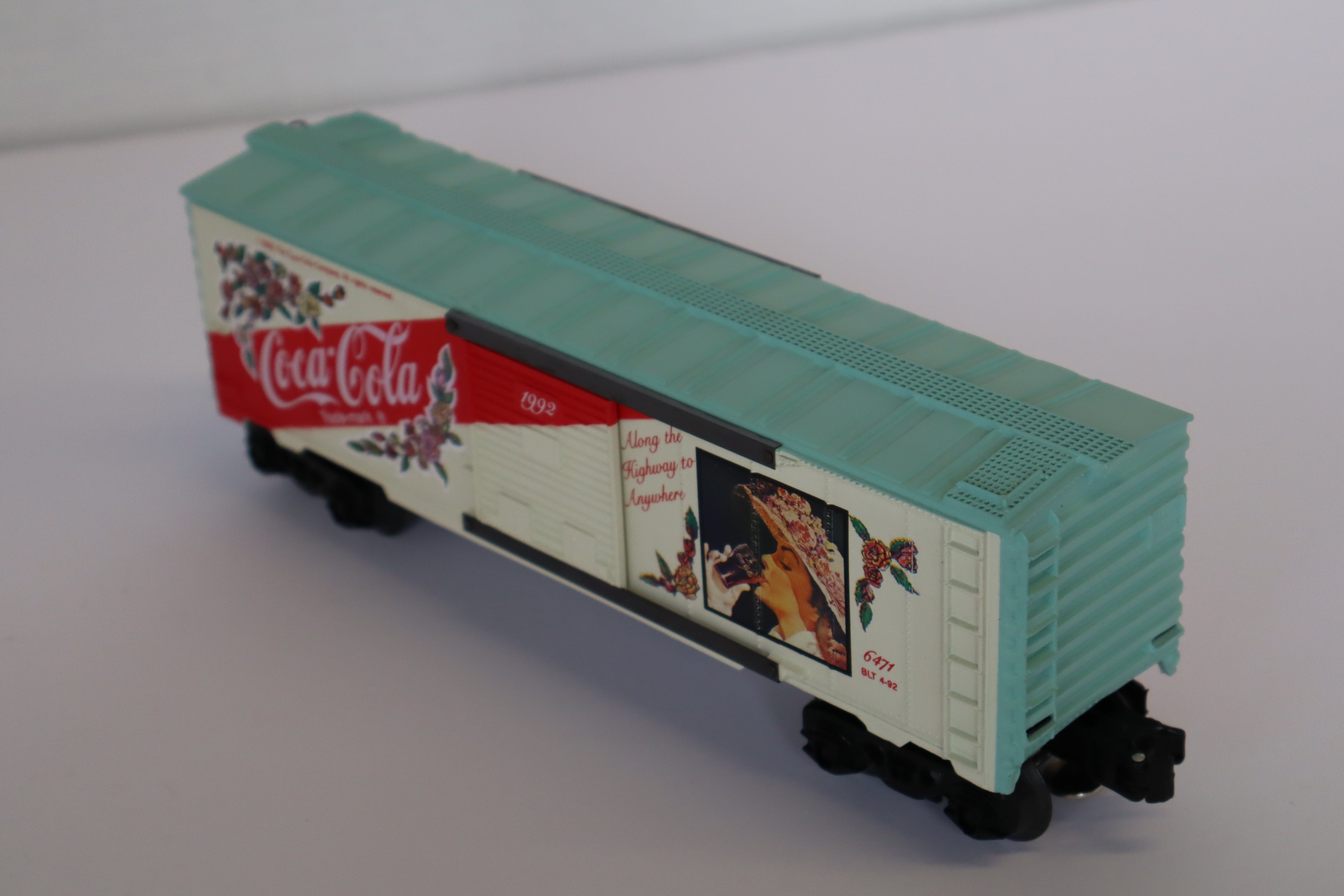 1992 K Line Coke K6471 Boxcar-Second hand-M7939