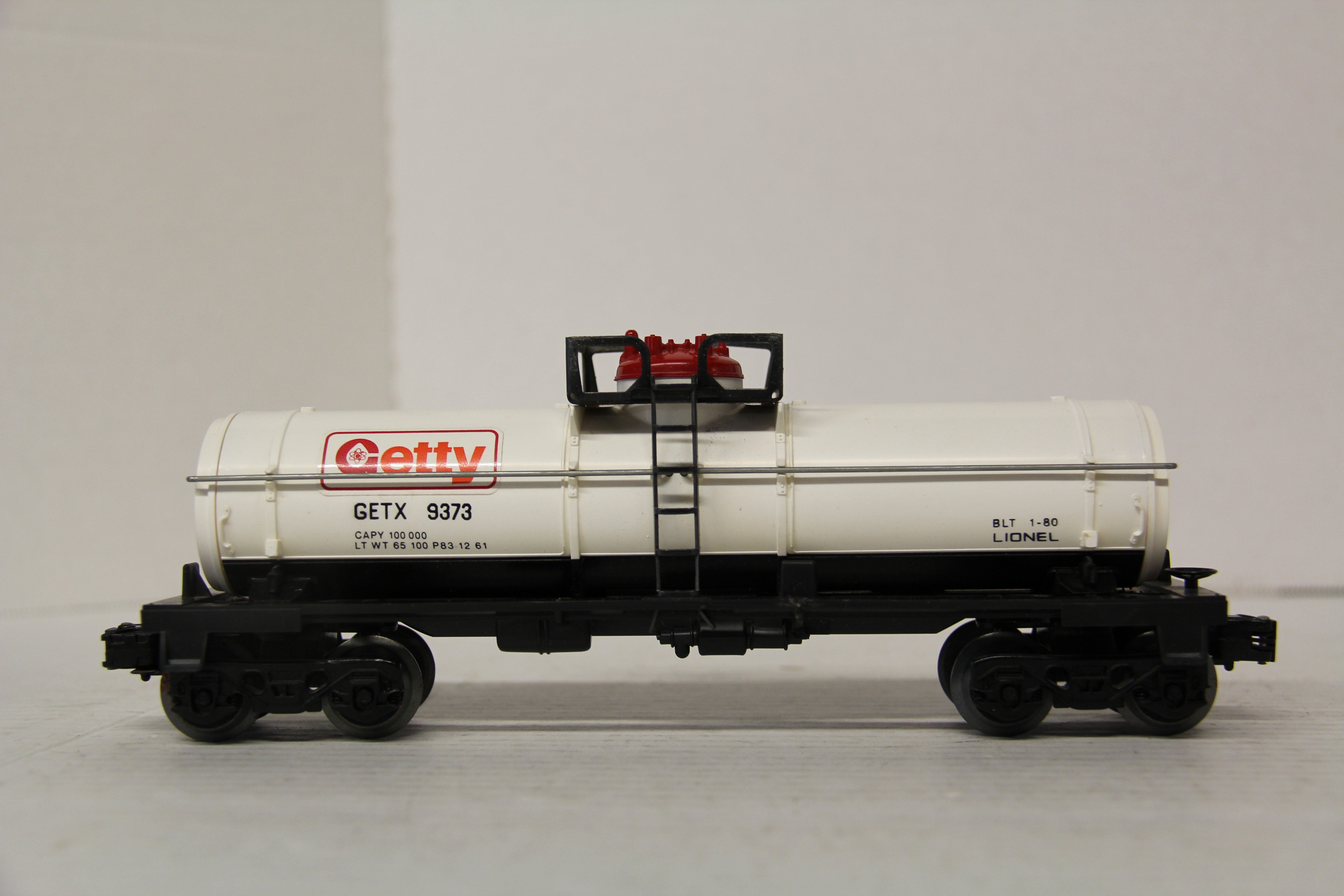 Lionel 6-9373 Getty Tank Car-Second hand-M6508