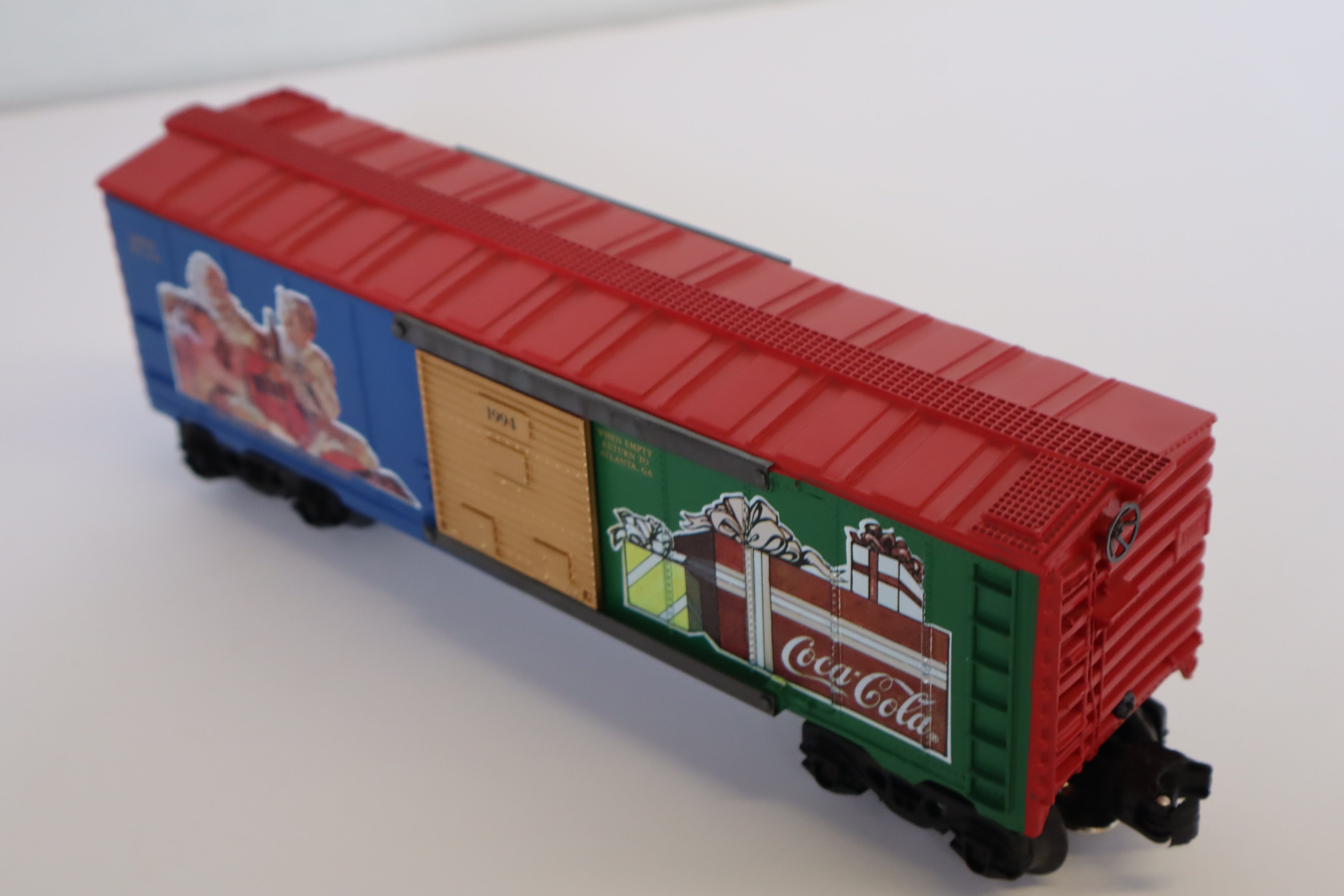 1994 K Line K-644705 Christmas Boxcar-Second hand-M7941