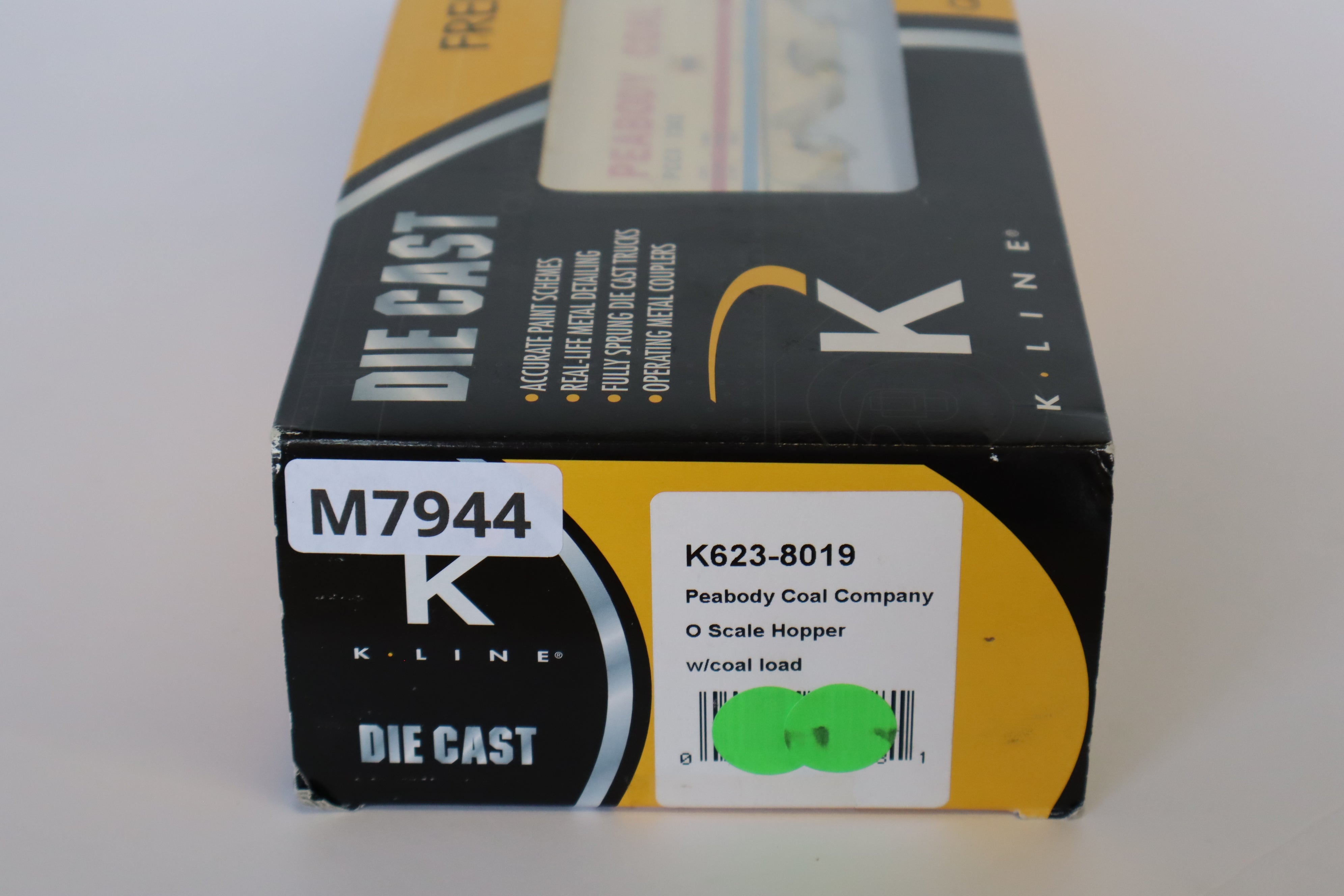 K Line Diecast K623-8019 Peabody Coal Company Hopper w/ Coal Load-Second hand-M7944