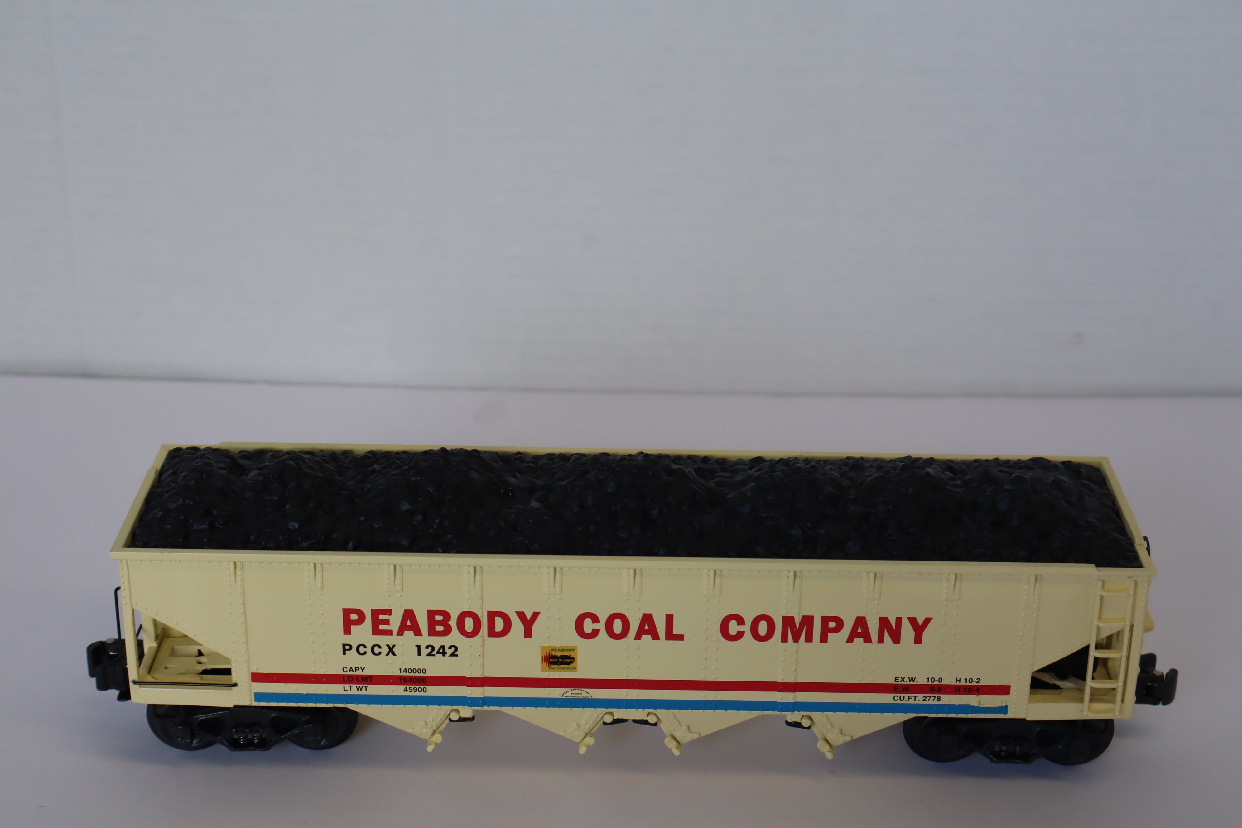 K Line Diecast K623-8019 Peabody Coal Company Hopper w/ Coal Load-Second hand-M7944
