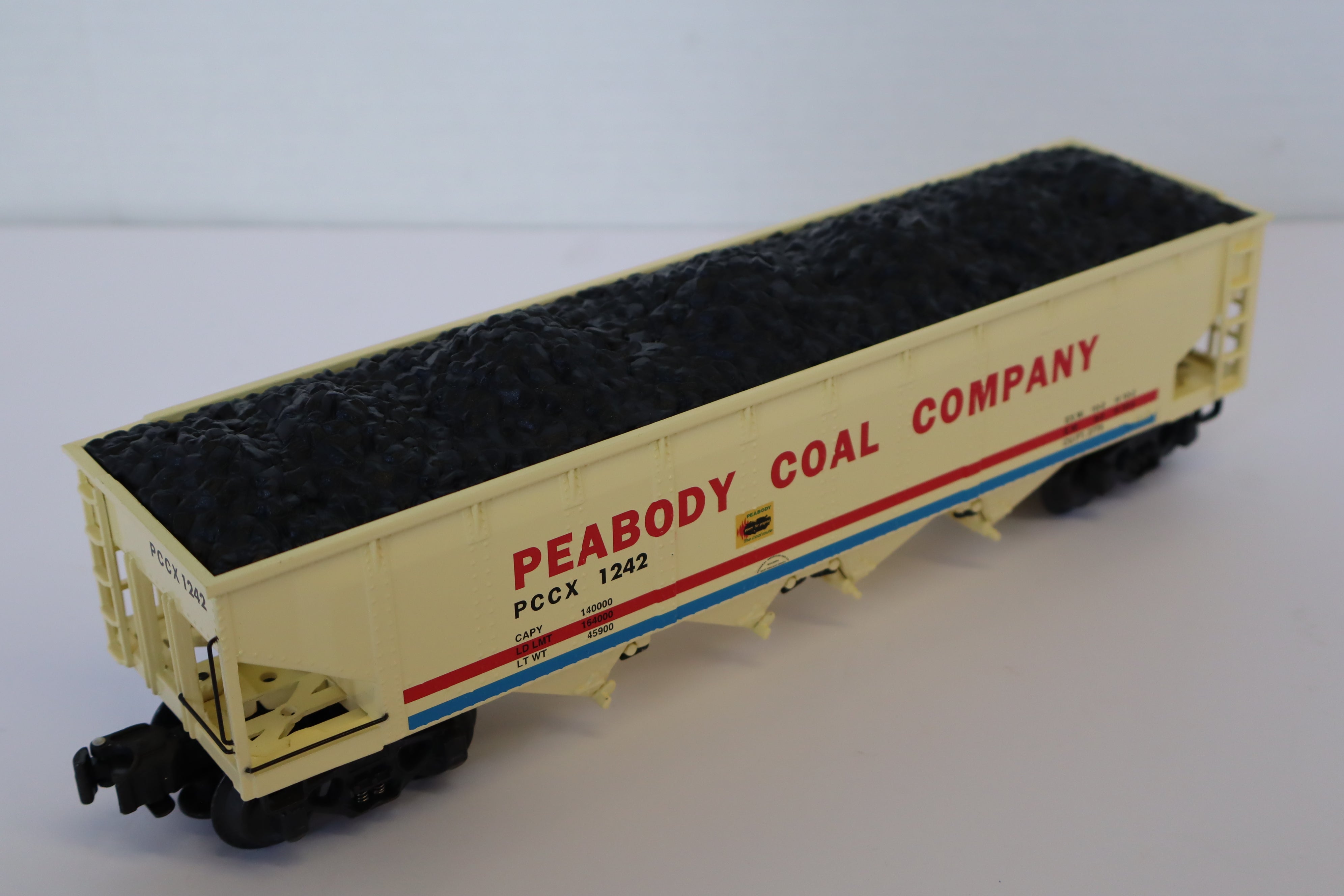 K Line Diecast K623-8019 Peabody Coal Company Hopper w/ Coal Load-Second hand-M7944