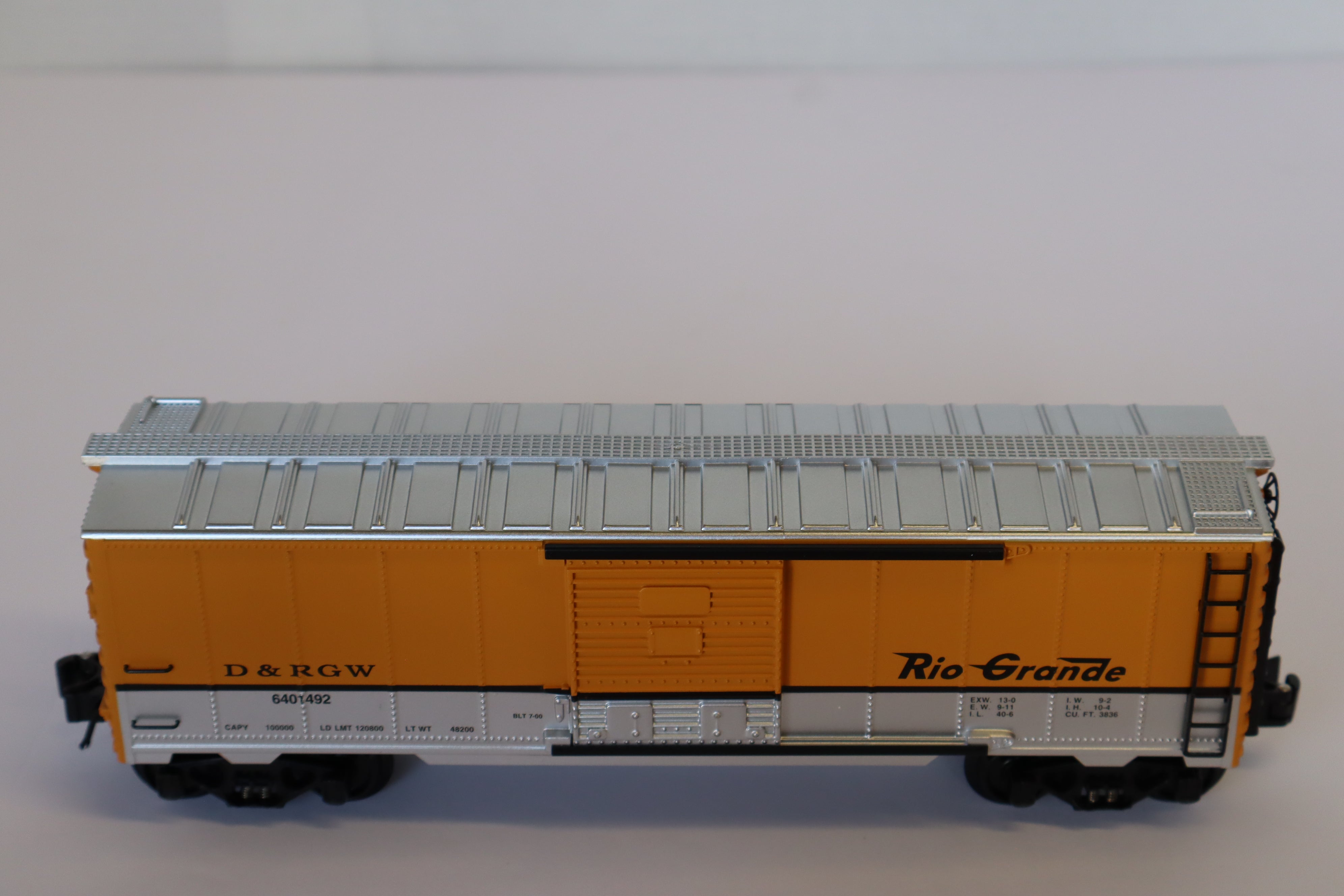 K Line by Lionel 6-21365 Rio Grande Boxcar-Second hand-M7945