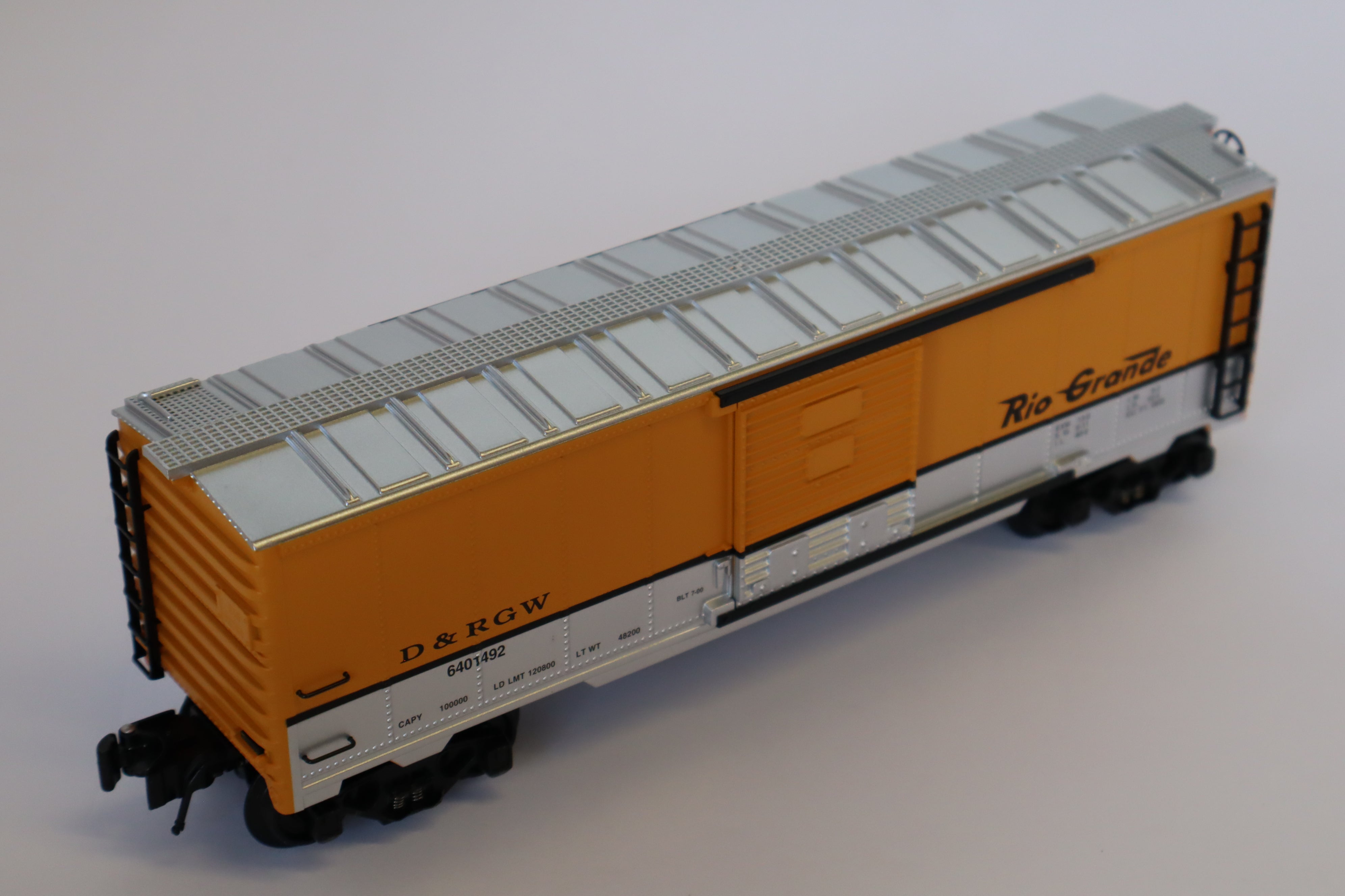 K Line by Lionel 6-21365 Rio Grande Boxcar-Second hand-M7945