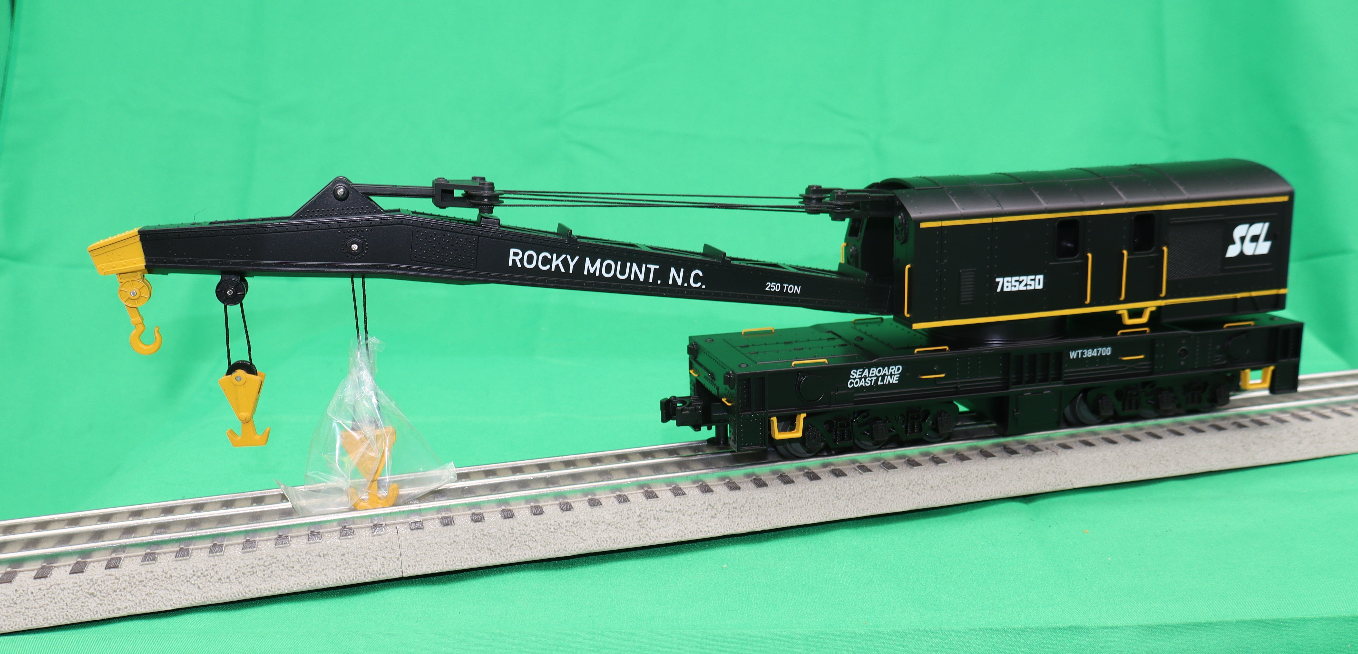 Atlas O 3001746 - Premier - Crane Car “Seaboard Coast Line” #765250