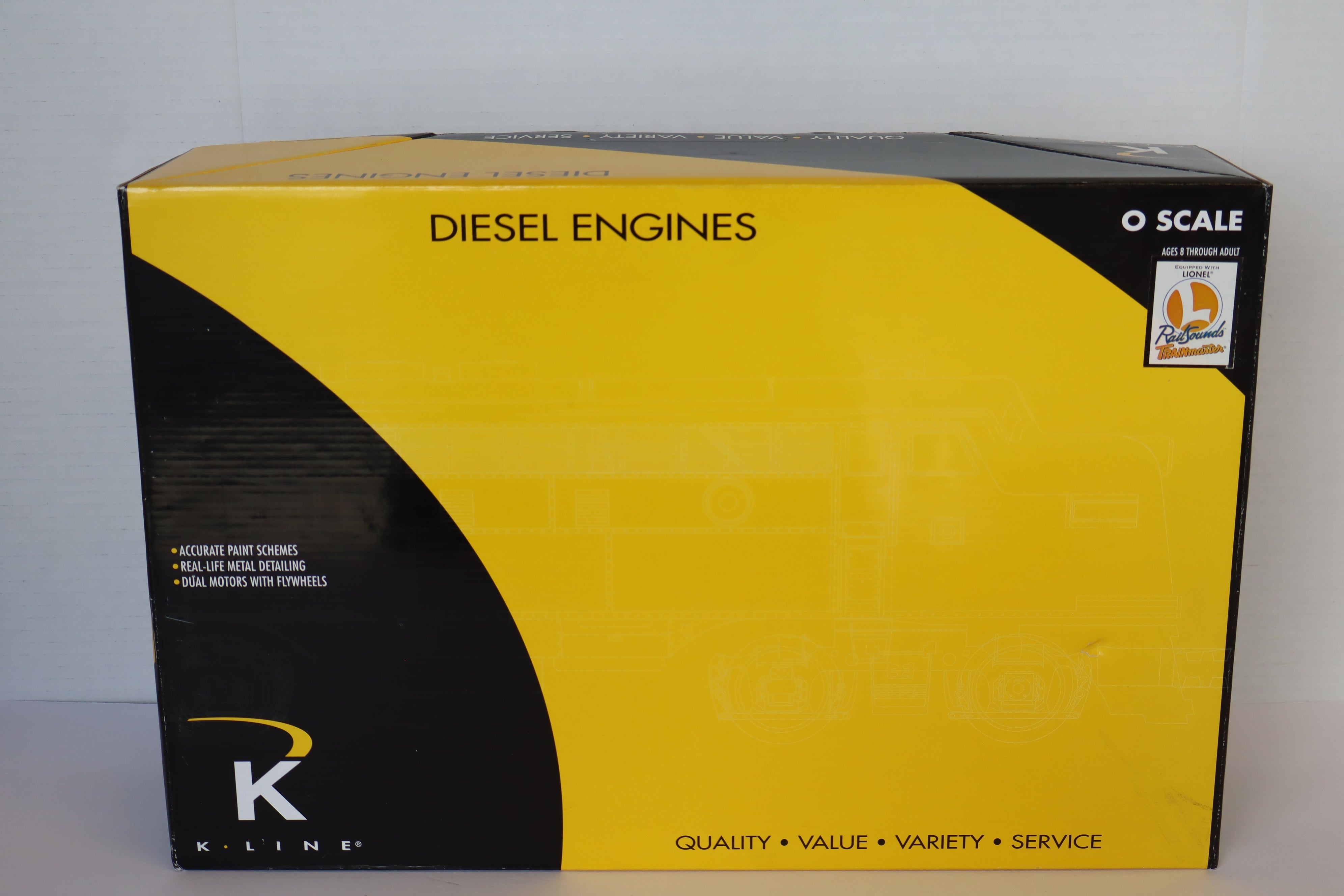 K Line K-25501 Northern Pacific F-7 AA Diesels -Both Powered-Second hand-M7948