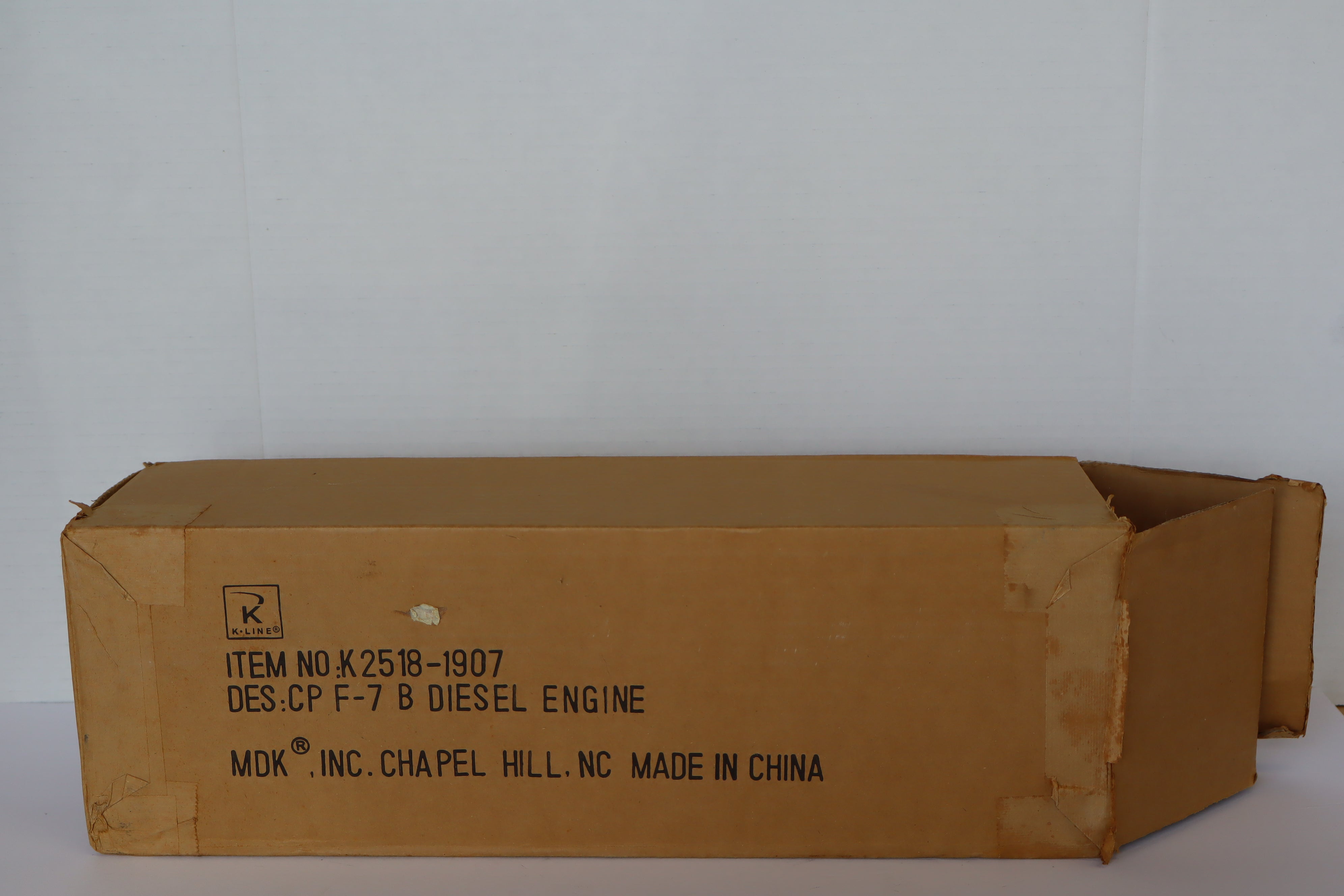 K- Line K-25181 Canadian Pacific F-7 AA Diesels & K Line K2518-1907 Canadian Pacific F-7 B Diesel Dummy (Non Pwd)-Second hand-M7949