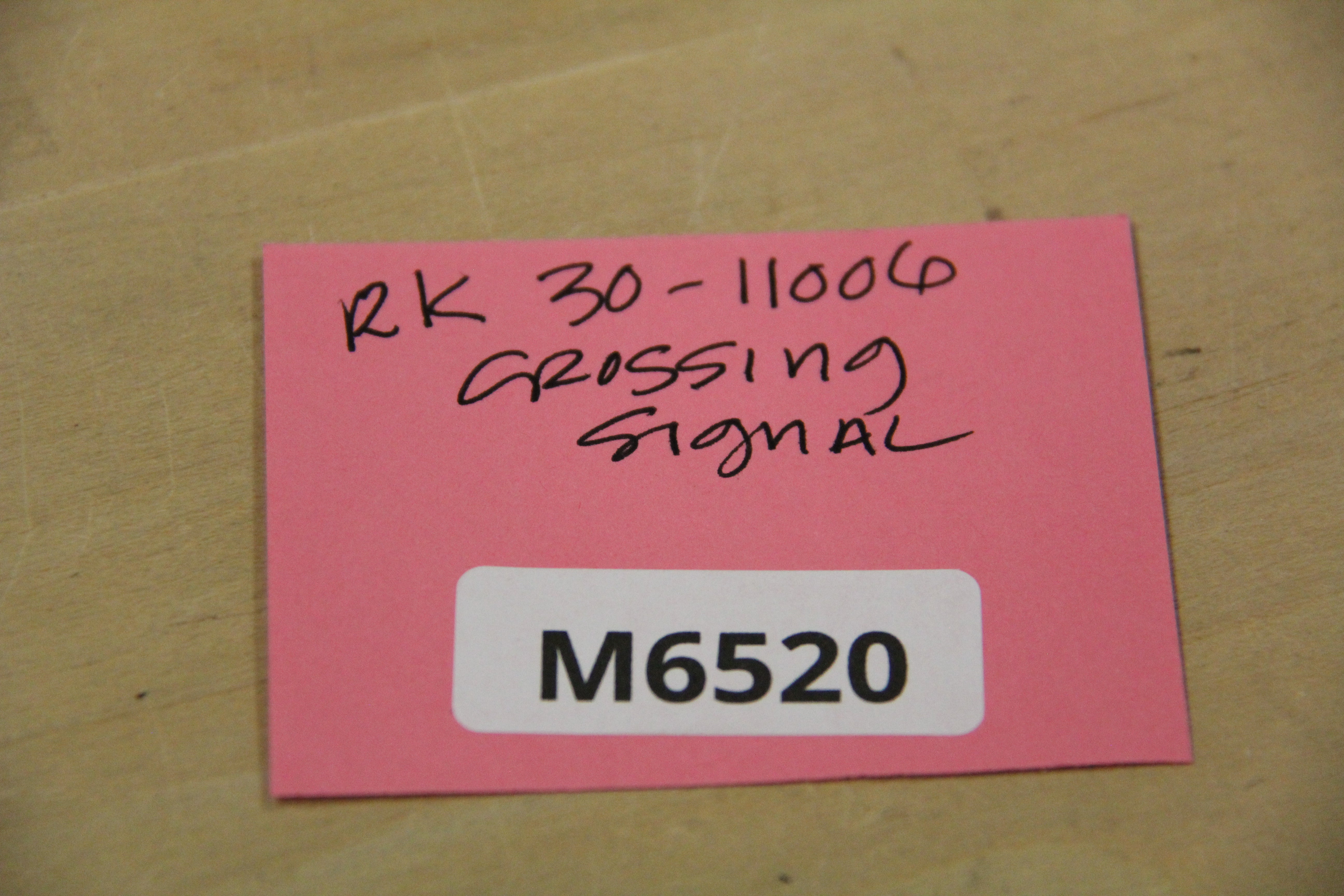 Rail King 30-11006 Crossing Signal-Second hand-M6520