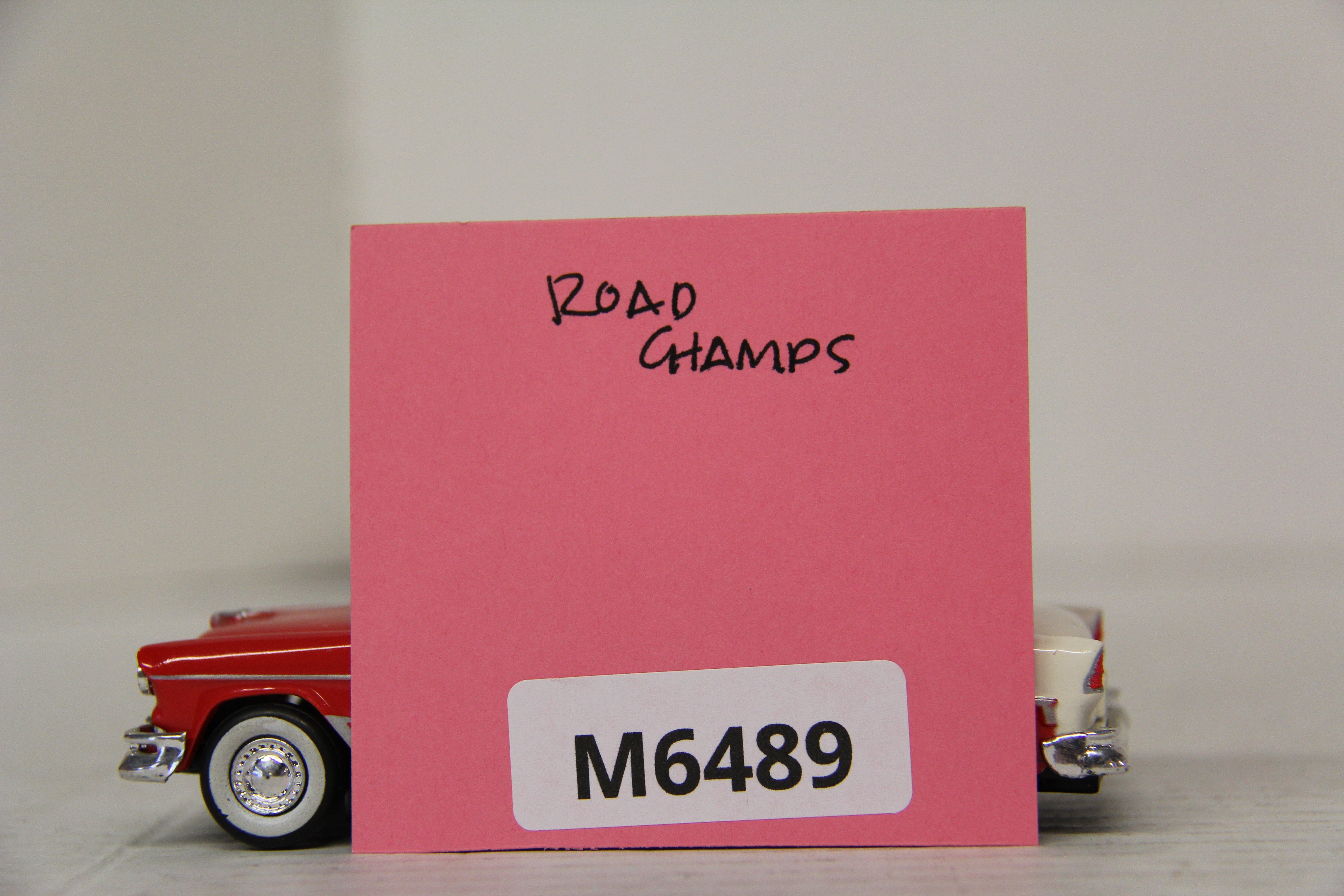 Road Champs Red & White Bel Air Diecast-Second hand-M6489