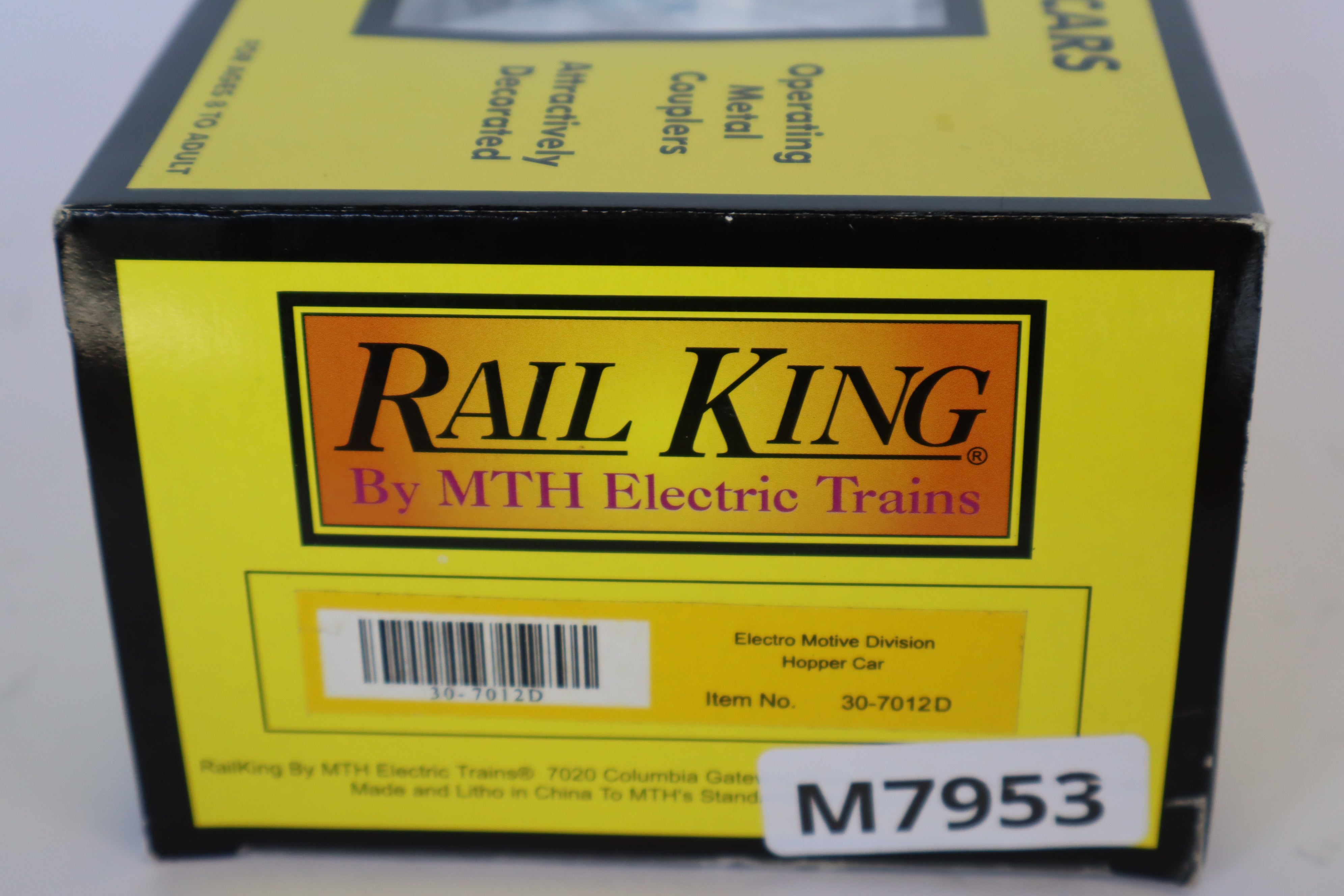 Rail King 30-7012D Electro Motive Division Hopper Car-Second hand-M7953