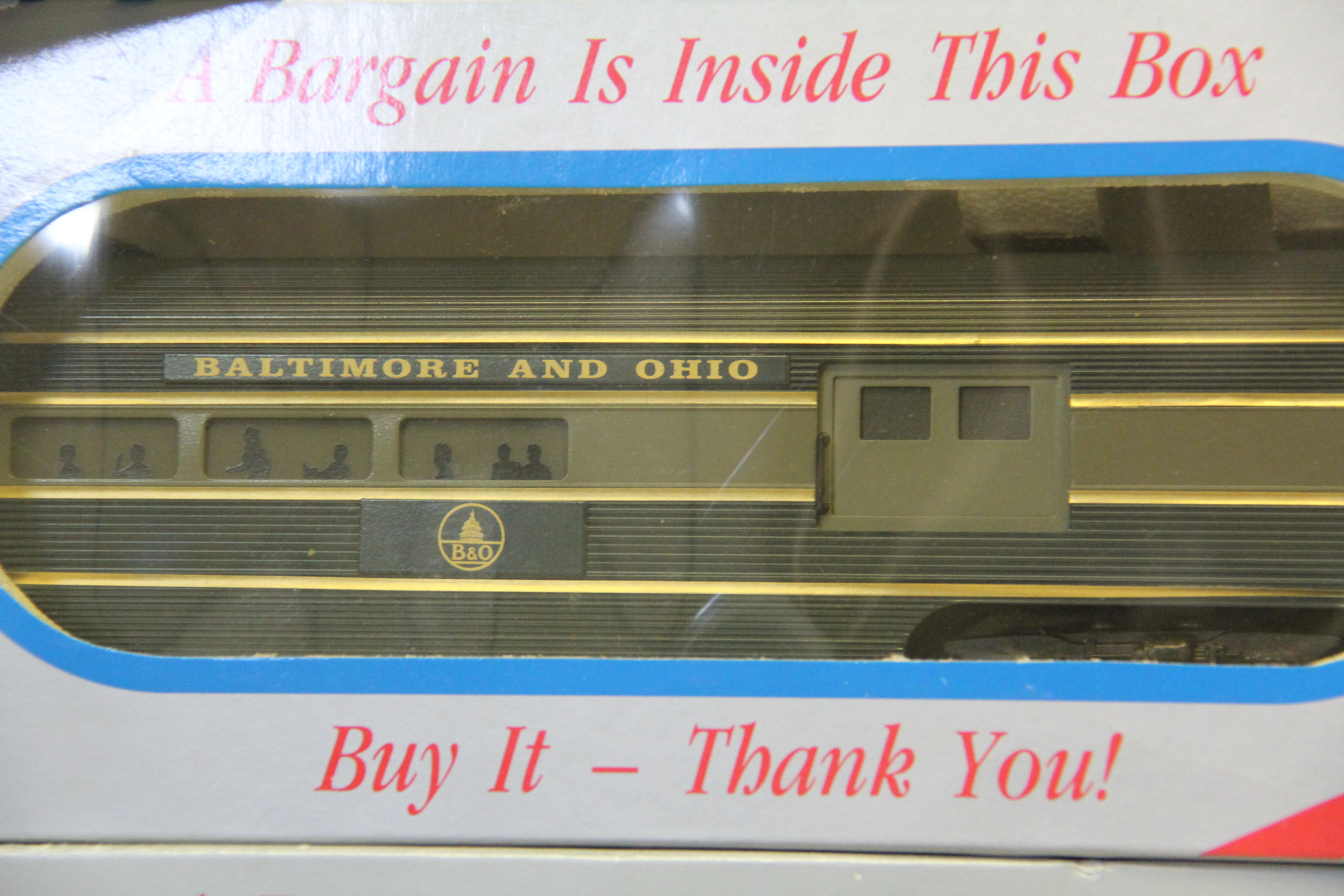 Williams 60' Luxury Liner Baltimore & Ohio Passenger 6 Car Set-Second hand-M4619