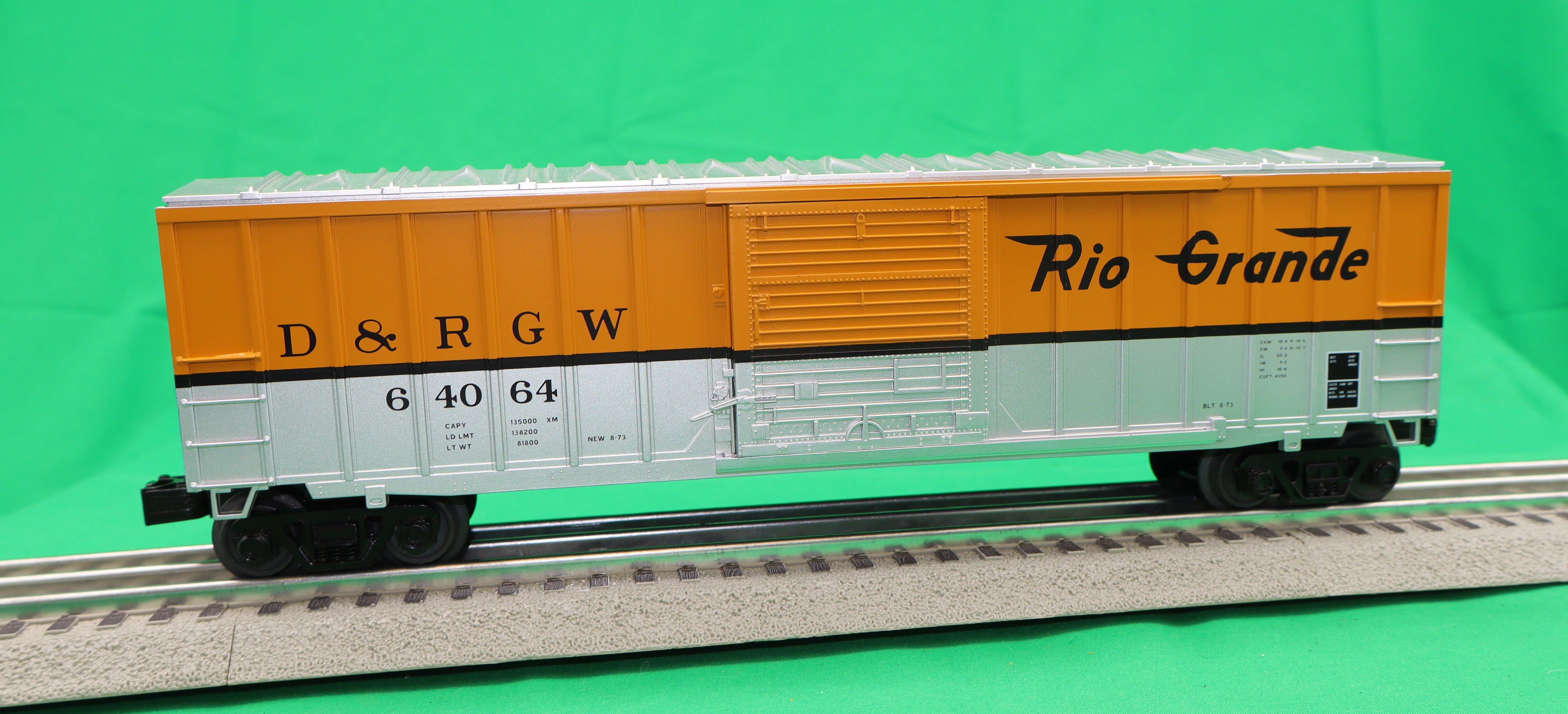 MTH 30-71210 - 50’ Modern Box Car "Denver & Rio Grande" #64064