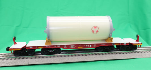 Lionel 2526180 - Heavy Duty Flatcar "AEC" #1948 - MrMuffin'sTrains