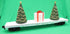 MTH 70-76078 - Flat Car "Christmas" #122525 w/ Lighted Christmas Trees