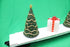 MTH 70-76078 - Flat Car "Christmas" #122525 w/ Lighted Christmas Trees