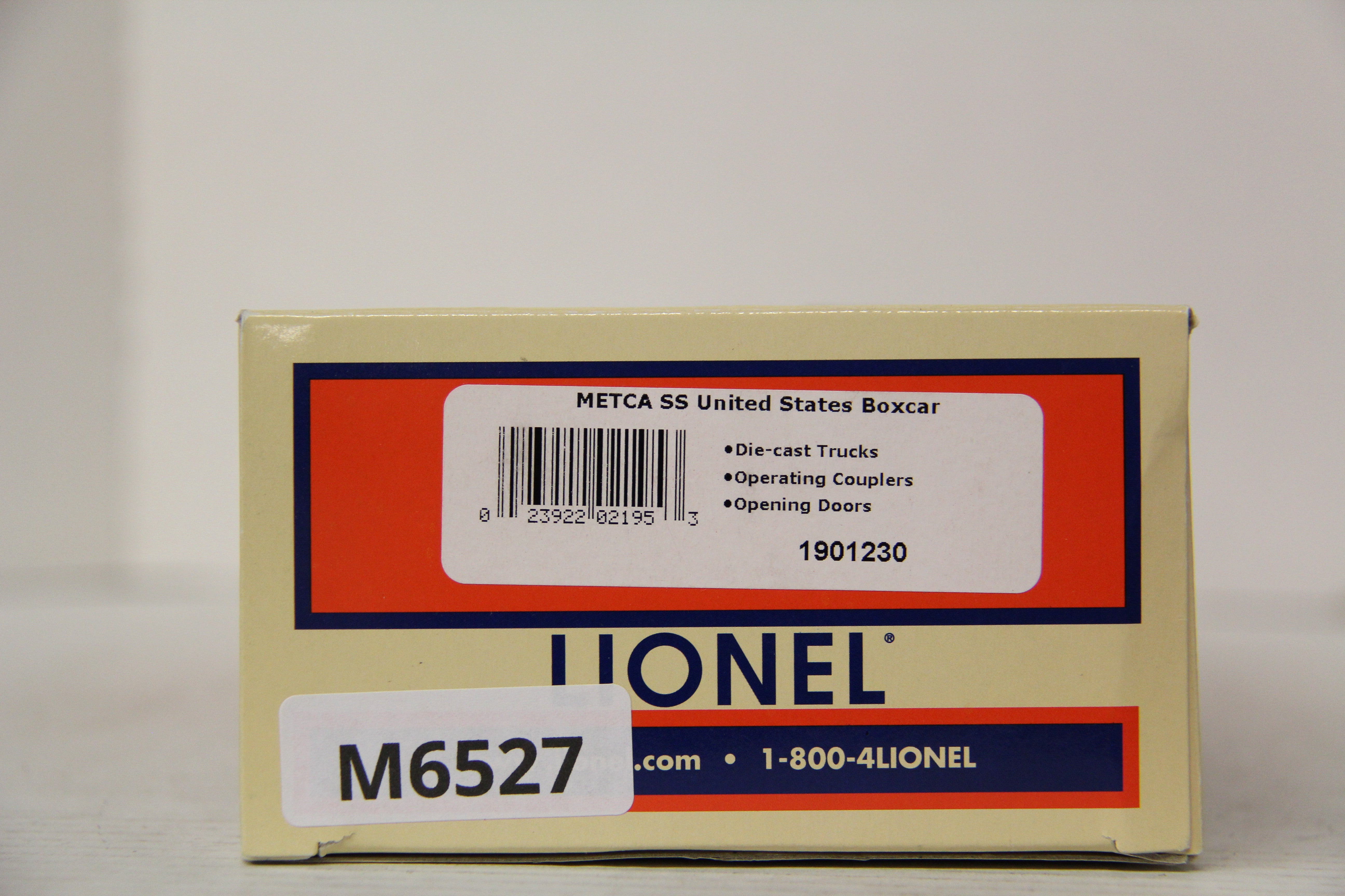 Lionel 1901230 METCA SS United States Boxcar-Second hand-M6527