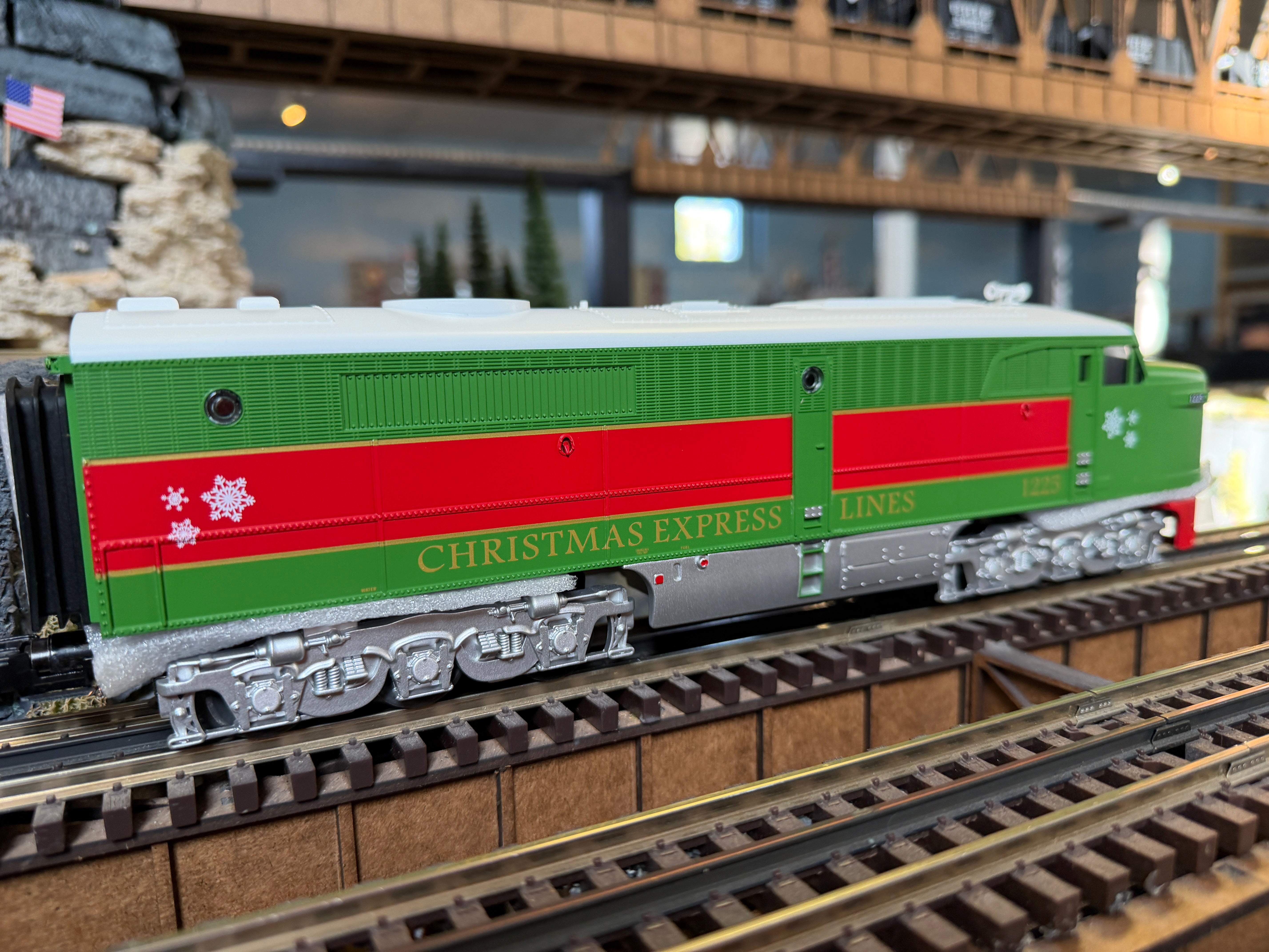 MTH 30-21314-1 - Alco PA A-Unit Diesel "Christmas" #1225 w/ PS3