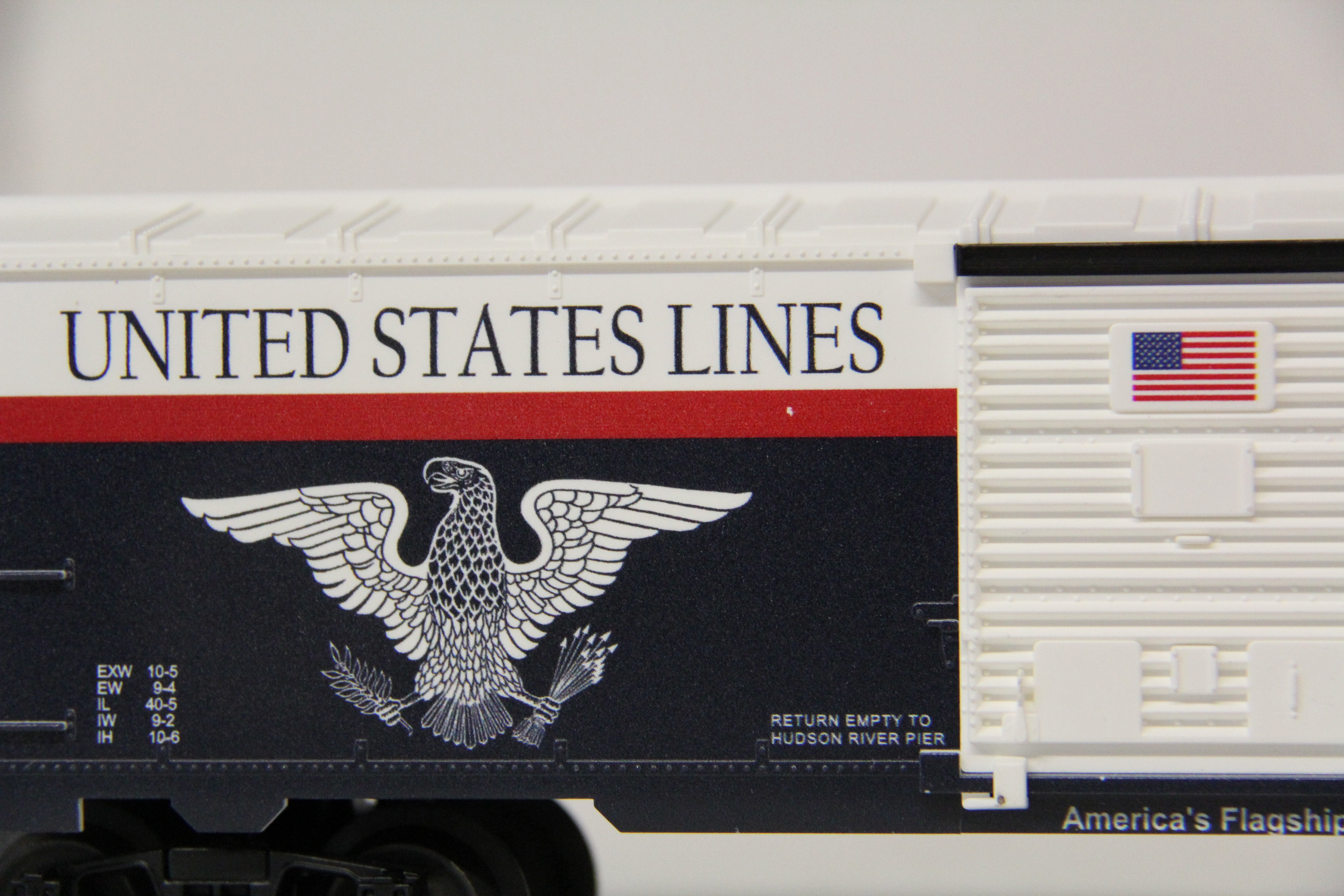 Lionel 1901230 METCA SS United States Boxcar-Second hand-M6527