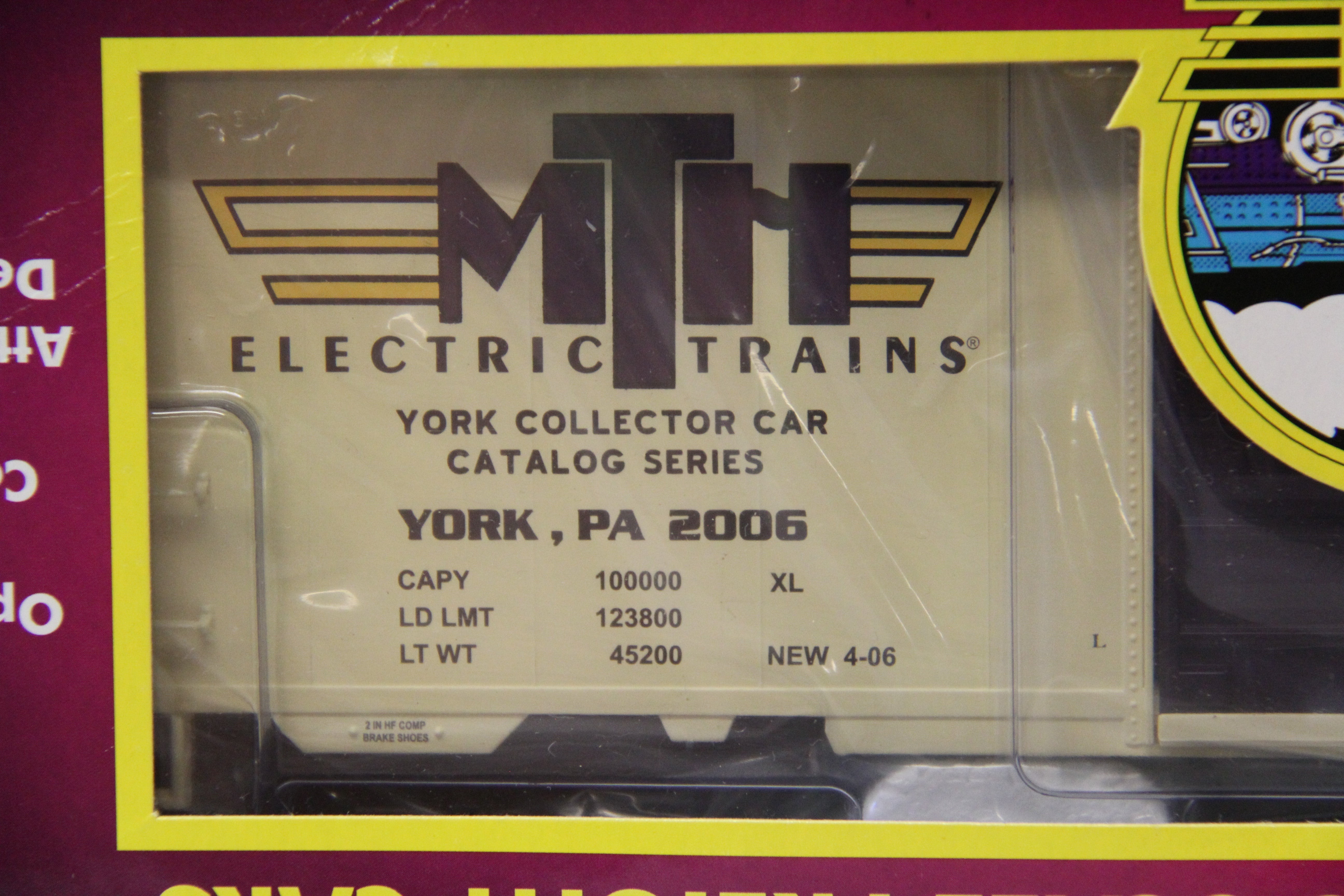 MTH 20-93321 TCA Spring York 2006 40' Box Car-Second hand-M4622