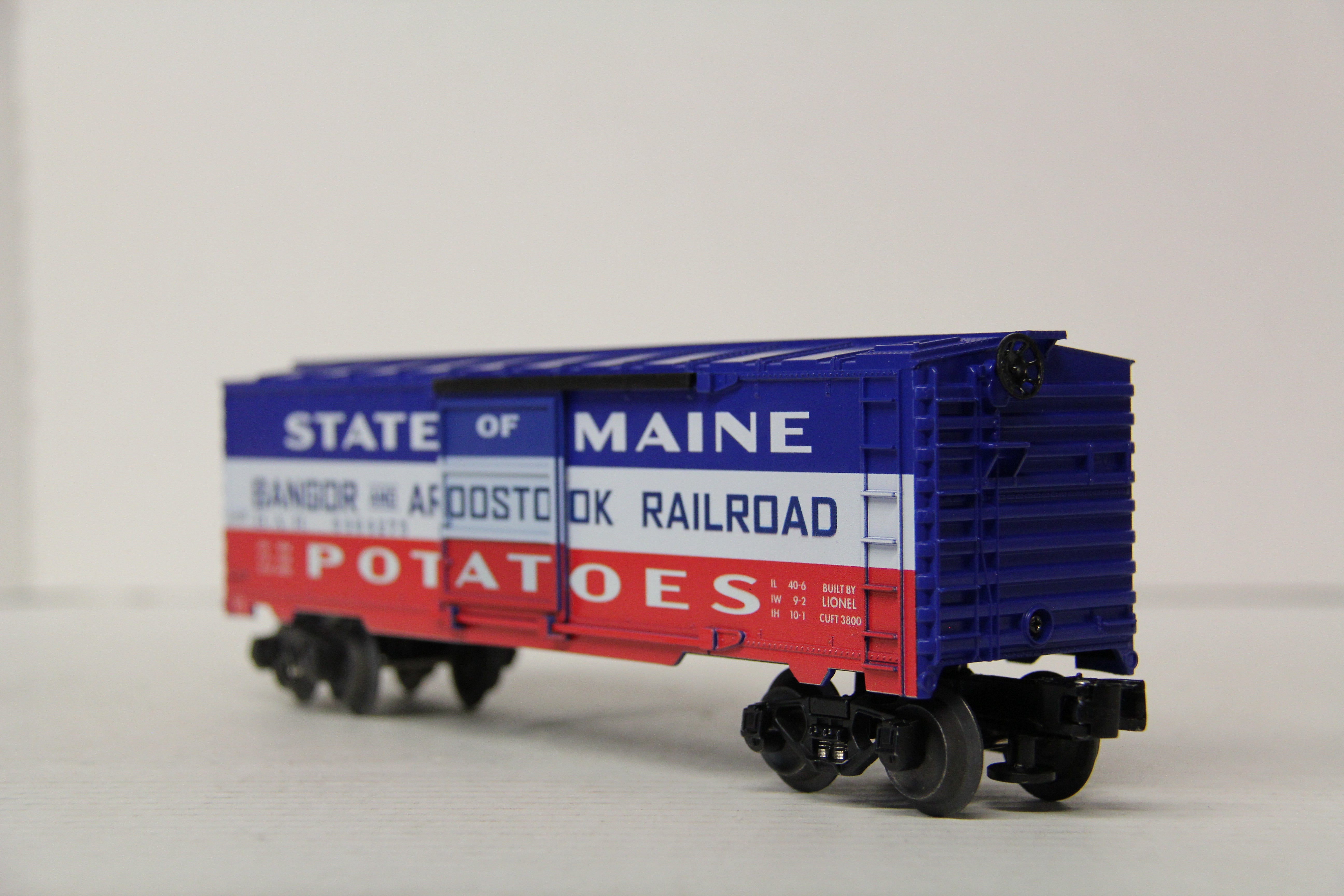 Lionel 2001210 METCA State of Maine 6474-275 Boxcar-Second hand-M6528
