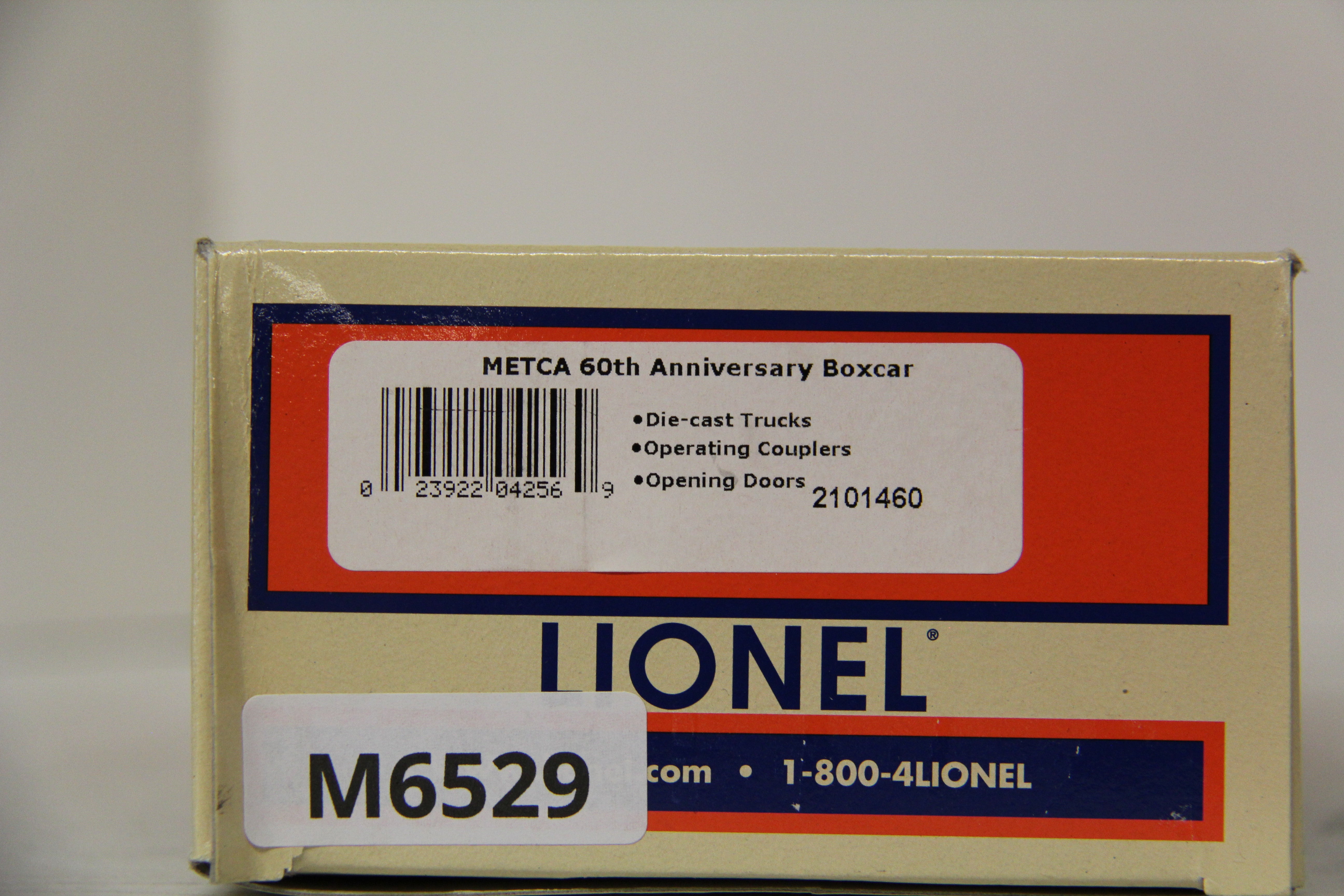 Metca Store Lionel 2101460 METCA 60th Anniversary Boxcar-Second hand-M6529 ...